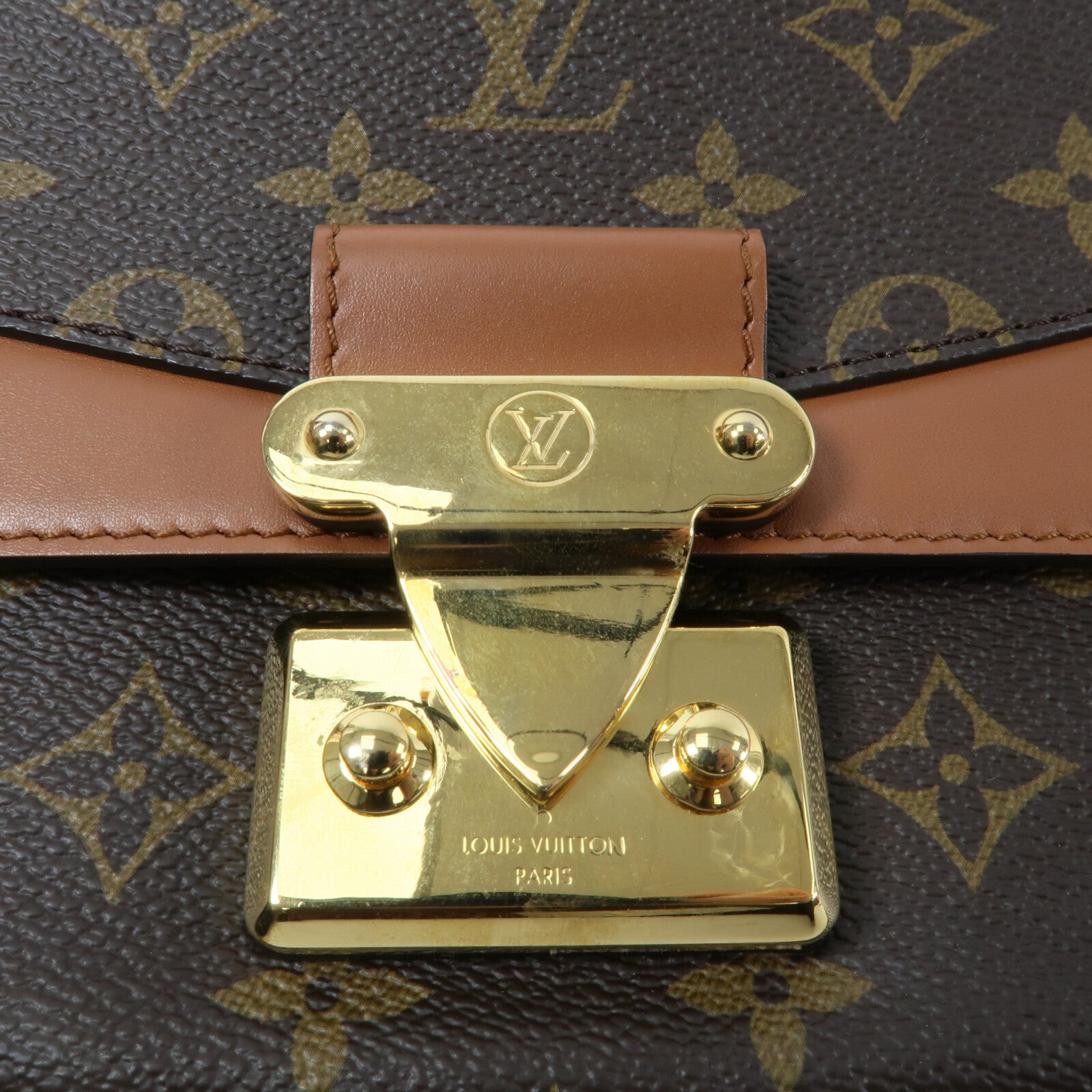 LOUIS VUITTON Monogram Marceau鏈帶肩背袋