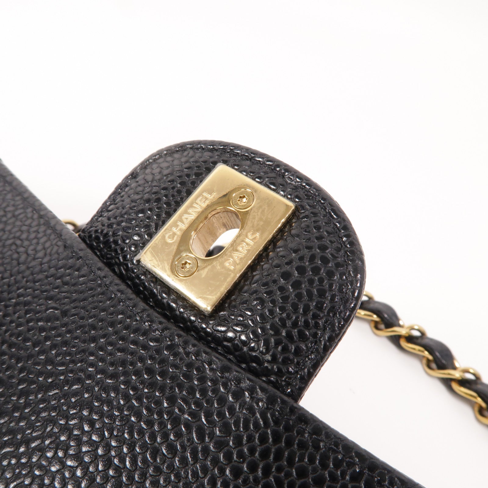 CHANEL 牛皮皮革Classic 23鏈帶手挽肩背兩用袋