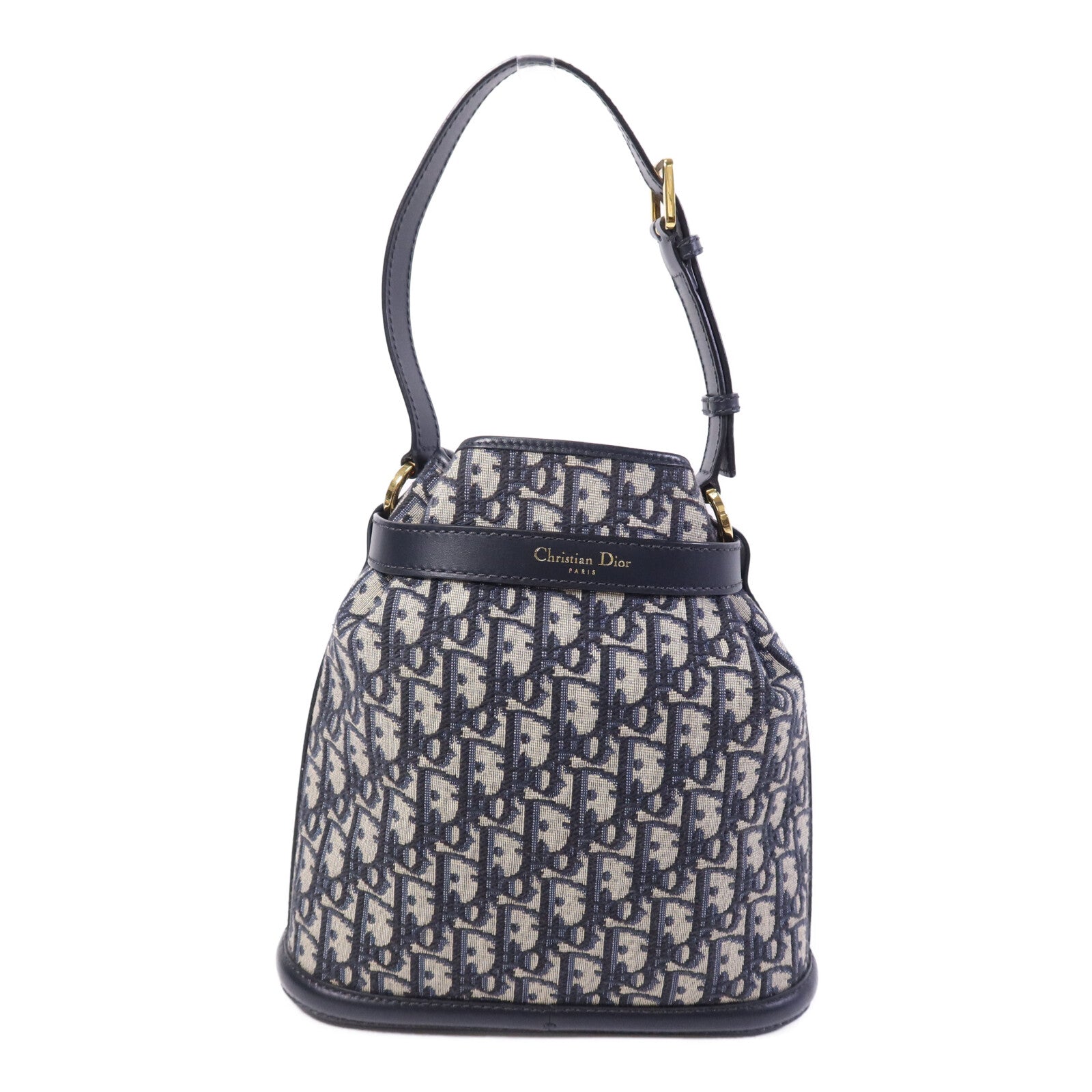 Dior 帆布Medium C'est Bag金扣手挽肩背兩用袋