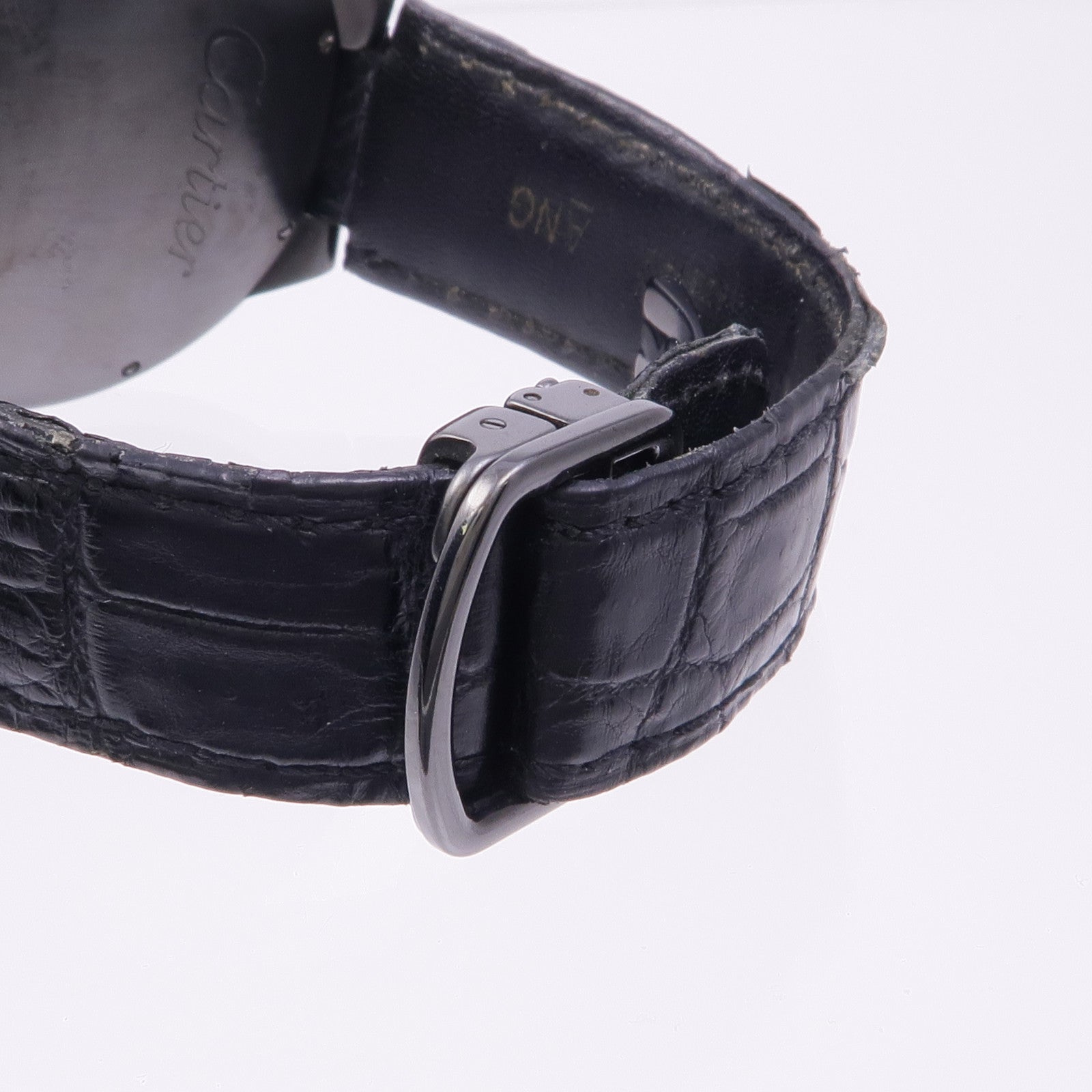 CARTIER Ballon Bleu WSBB0015 Watch WSBB0015 Stainless Steel/Leather Belt Black