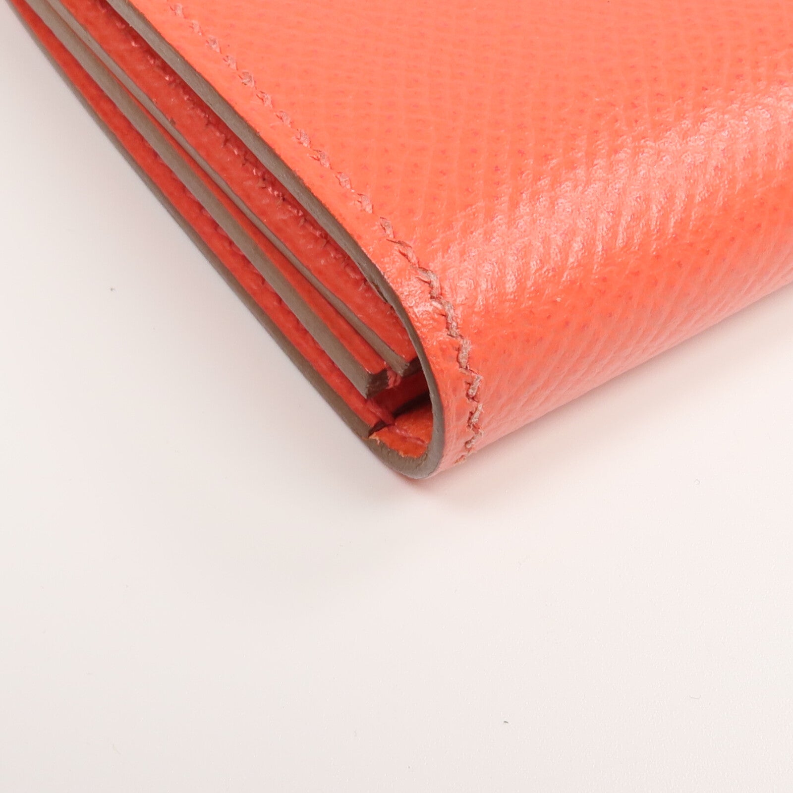 HERMES Epsom皮革Bearn Card Case卡片套Capucine