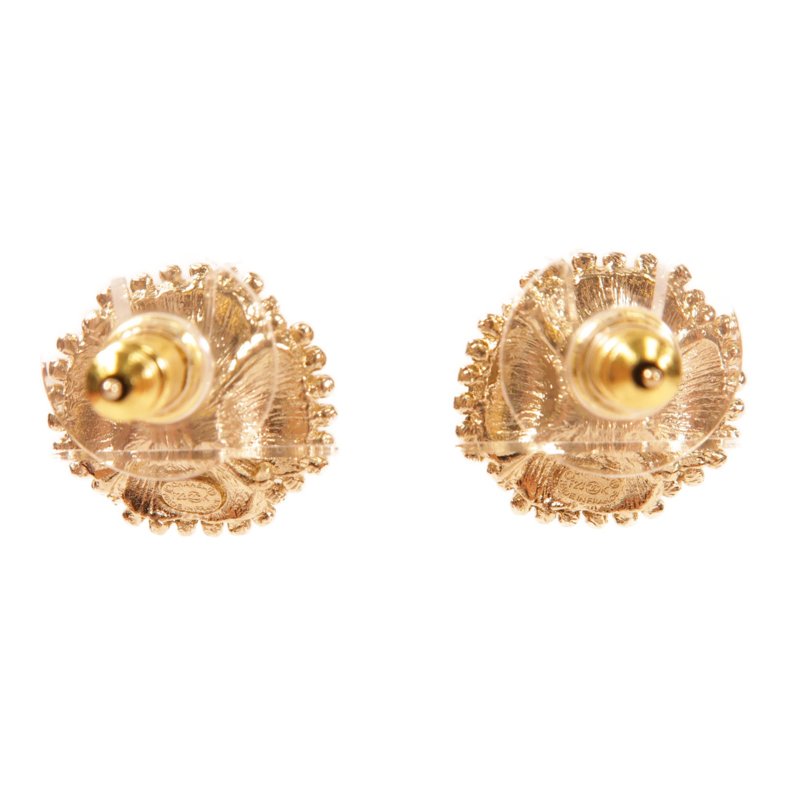 CHANEL 金屬/PVC Earring耳環