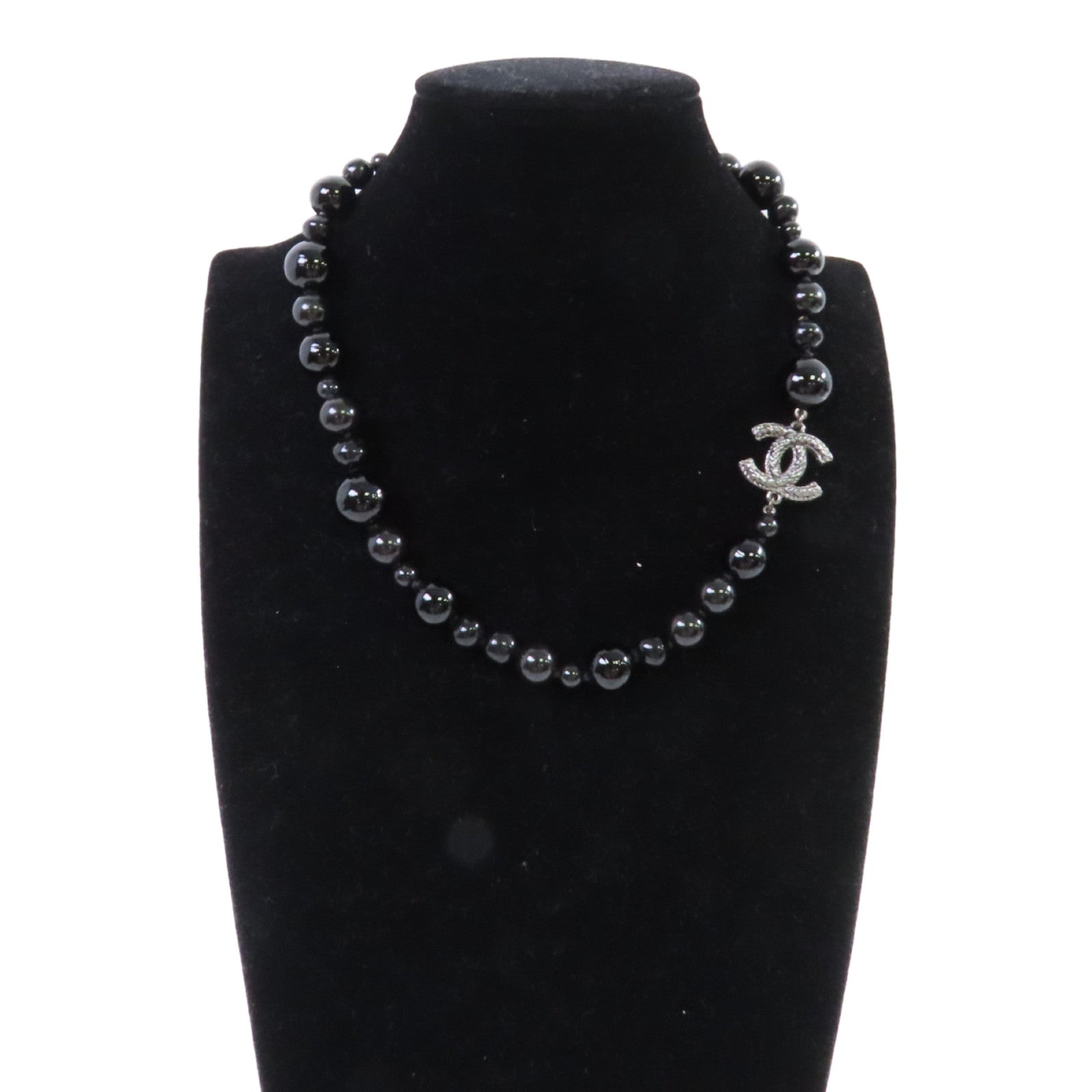 CHANEL 仿珍珠/金屬CC Necklace項鏈