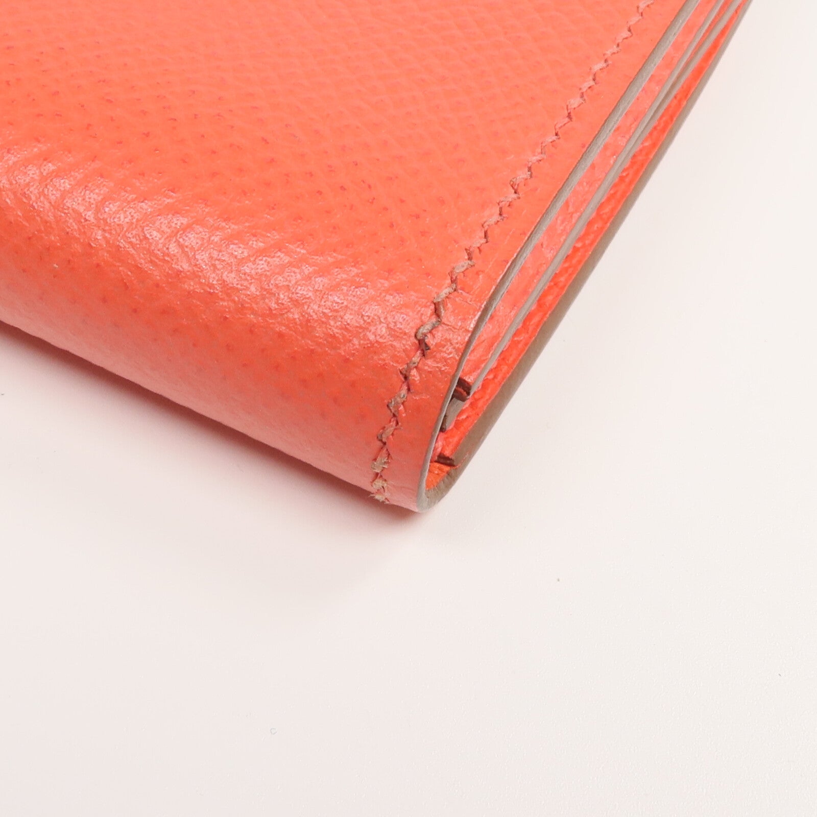 HERMES Epsom皮革Bearn Card Case卡片套Capucine