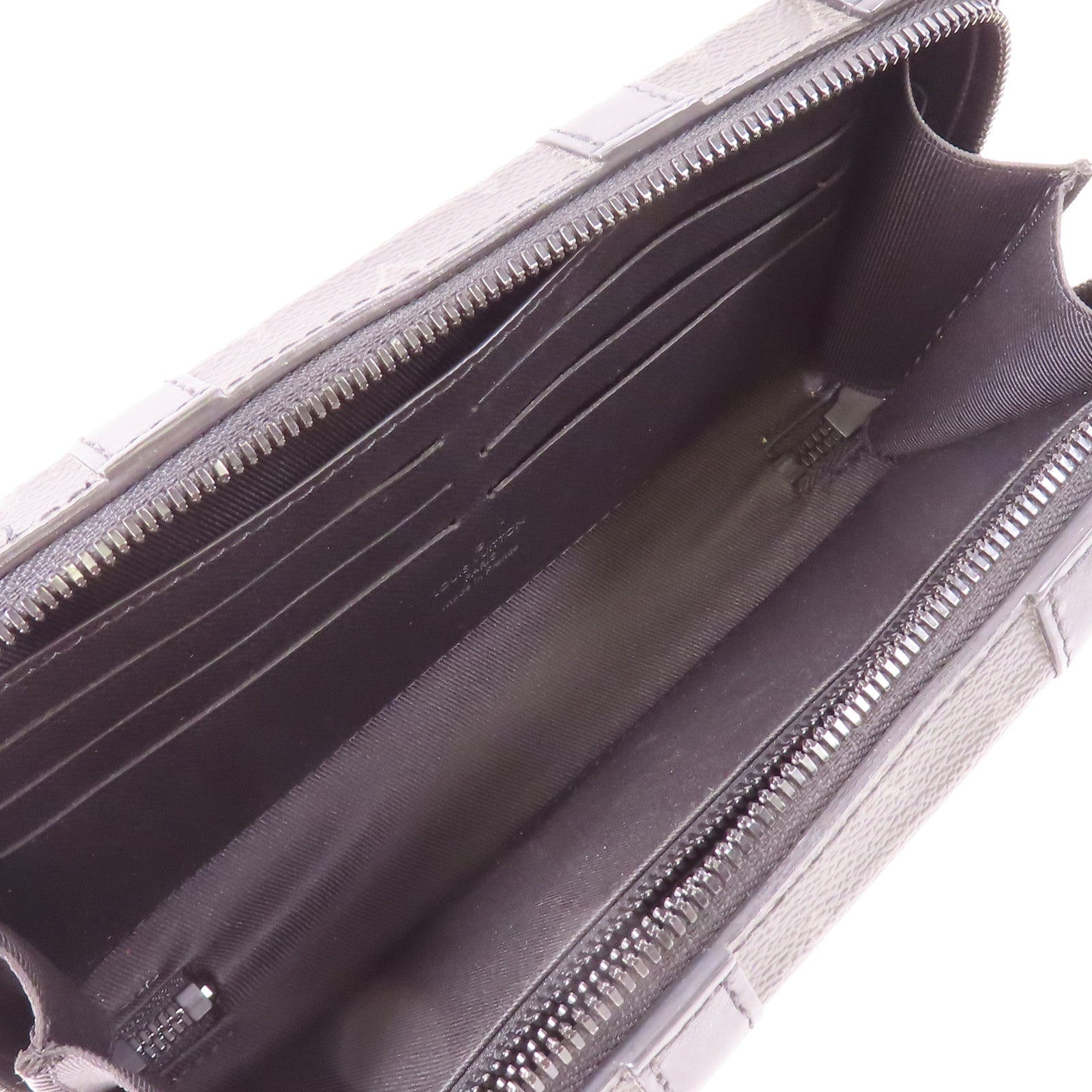 LOUIS VUITTON LV Soft Trunk Wallet Shoulder Bag M69838 Monogram Eclipse Black