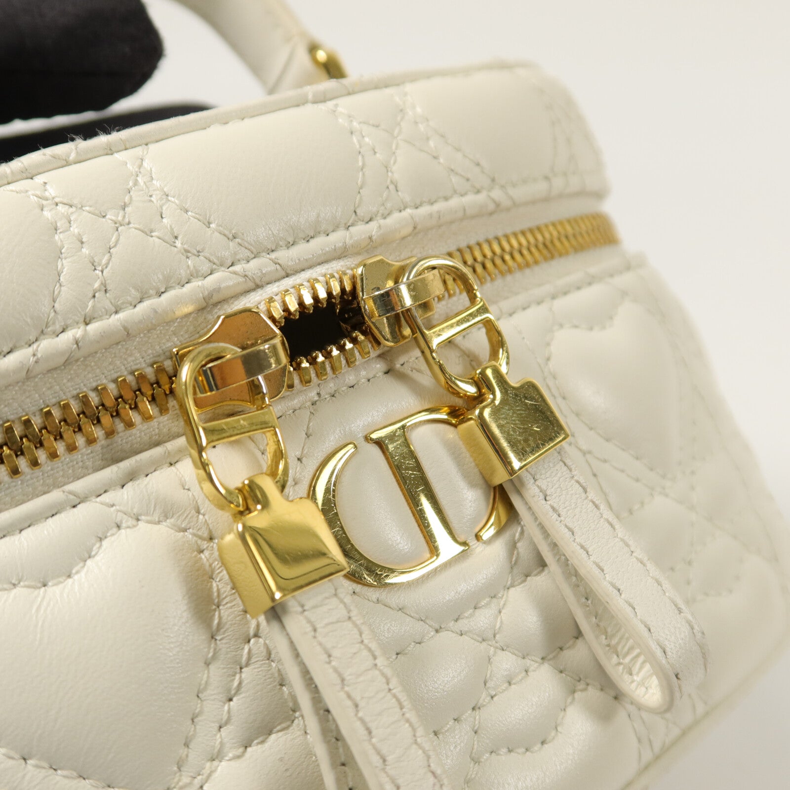 Dior 羊皮皮革Caro Mini Vanity Case手挽肩背兩用袋