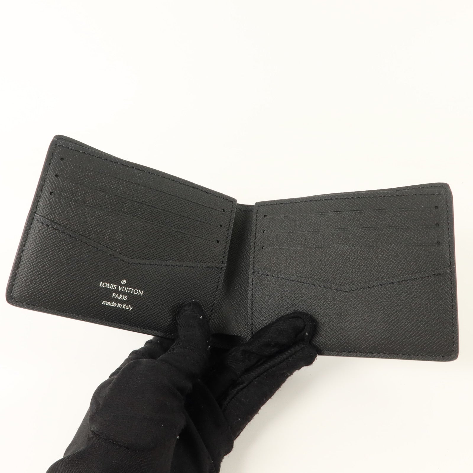 LOUIS VUITTON Monogram Eclipse Slender Wallet錢包