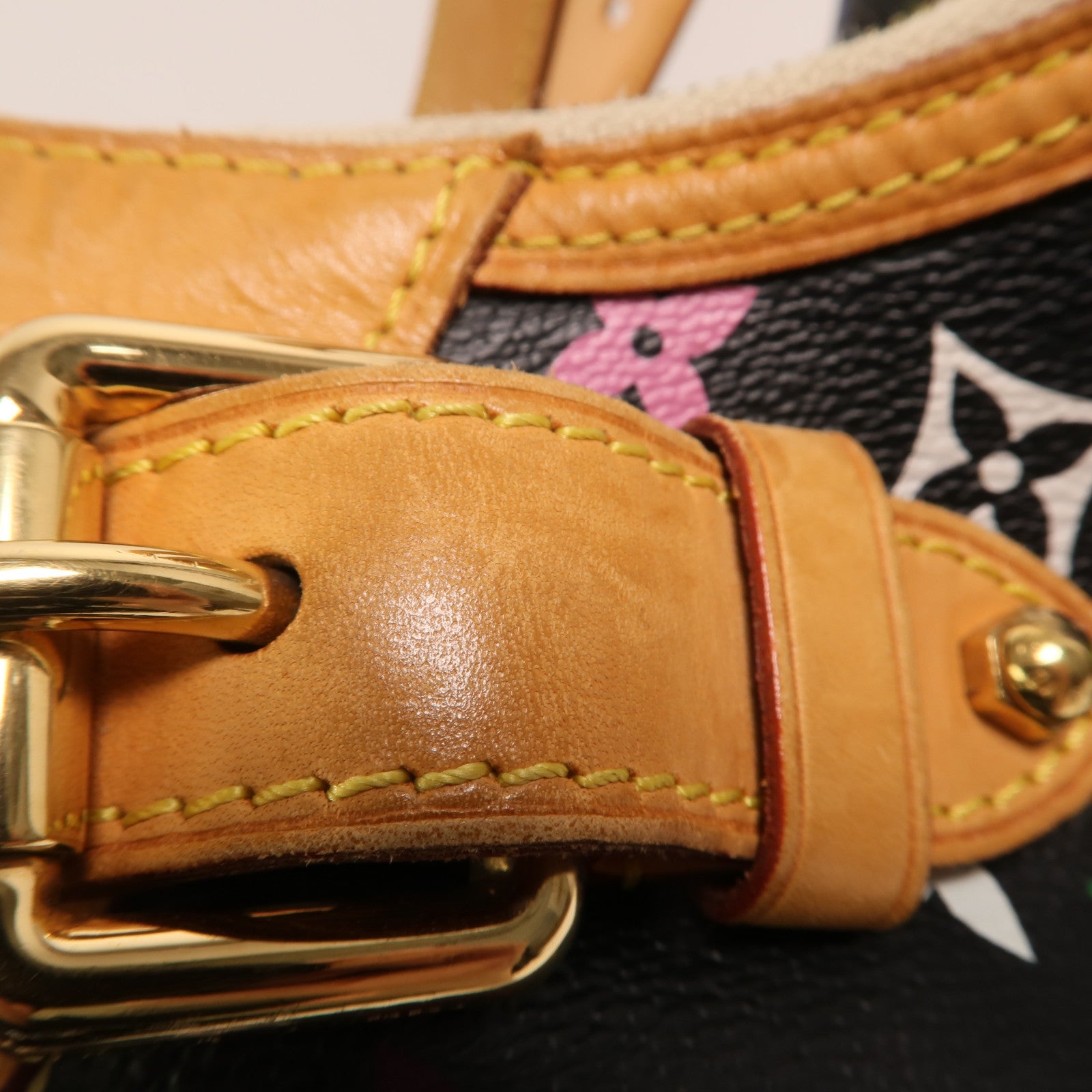 LOUIS VUITTON Monogram Multicolore Greta金扣肩背袋