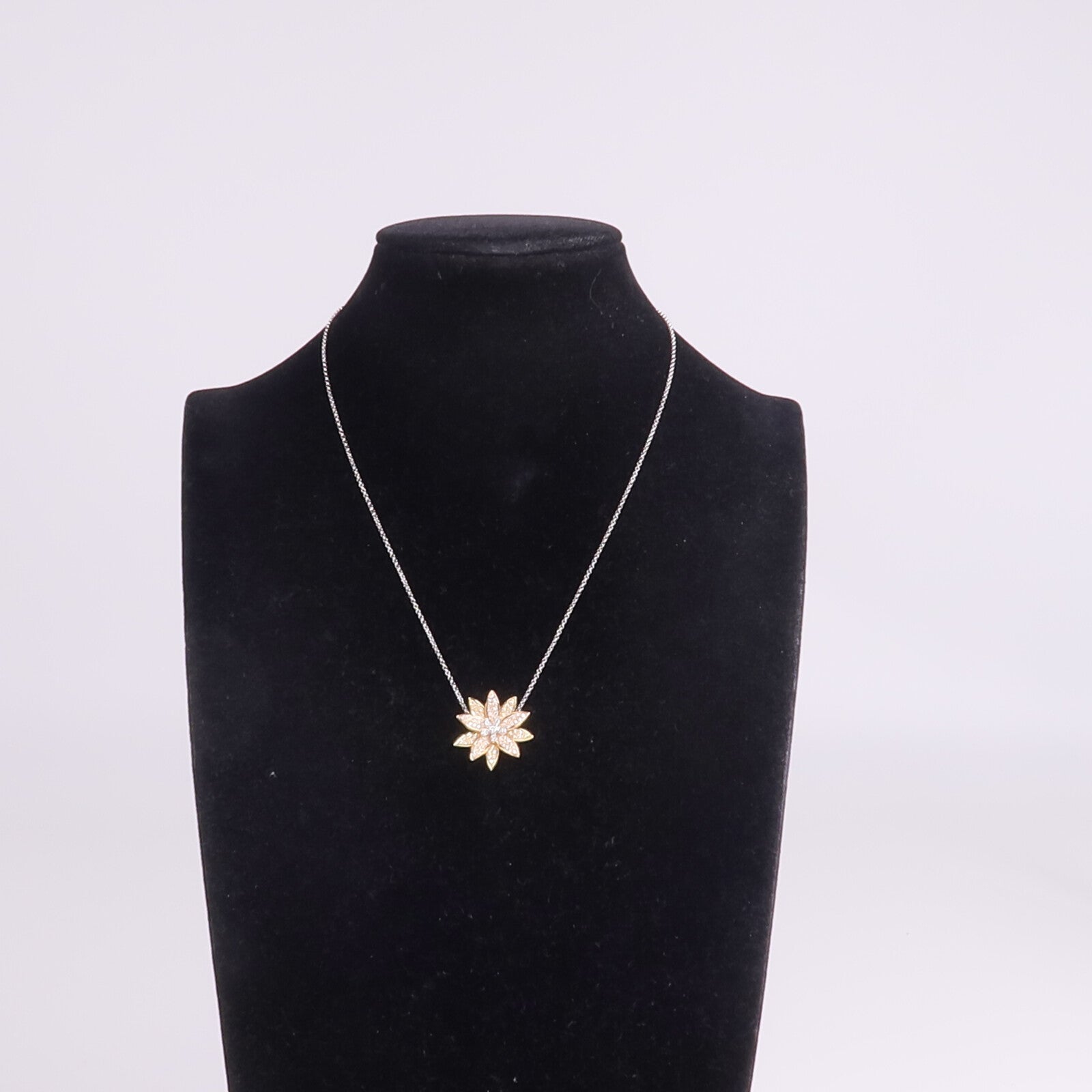 JEWELRY 18K黃金/白金/玫瑰金Diamond Necklace鑽石項鍊