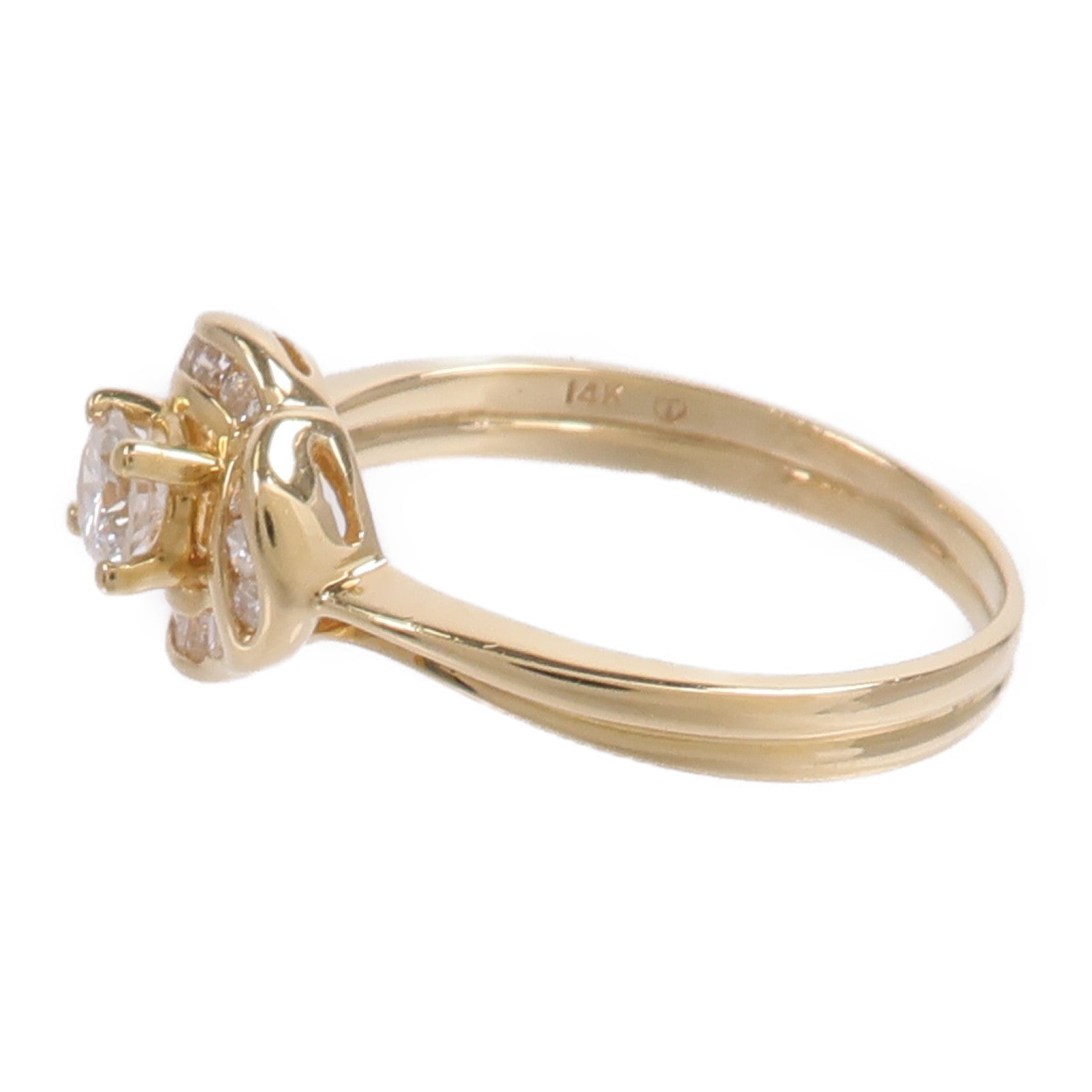 JEWELRY 14K黃金Diamond Ring鑽石戒指