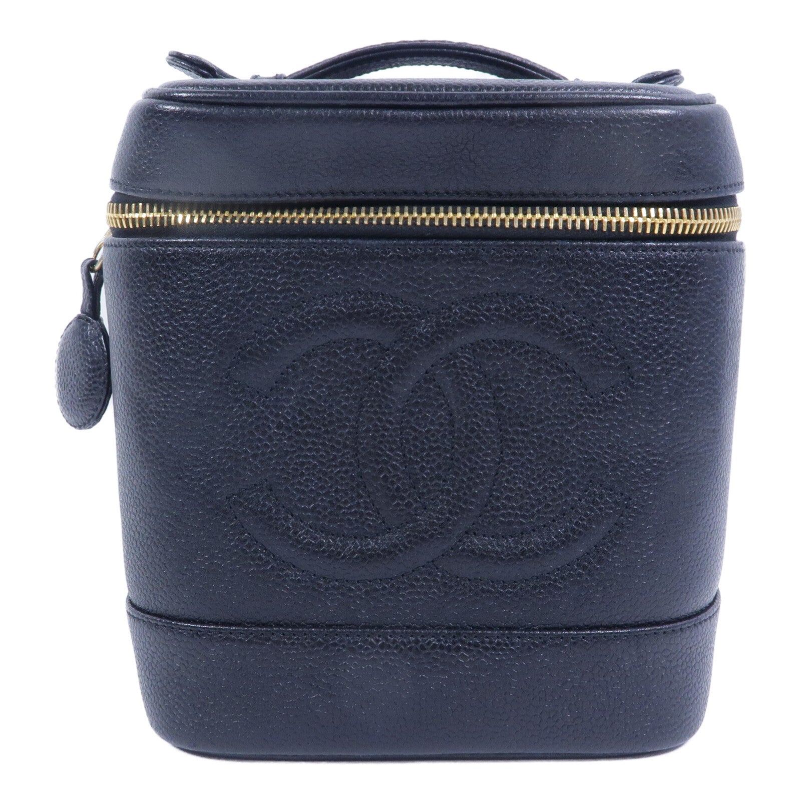 CHANEL 牛皮皮革Vintage Vanity Case手挽袋
