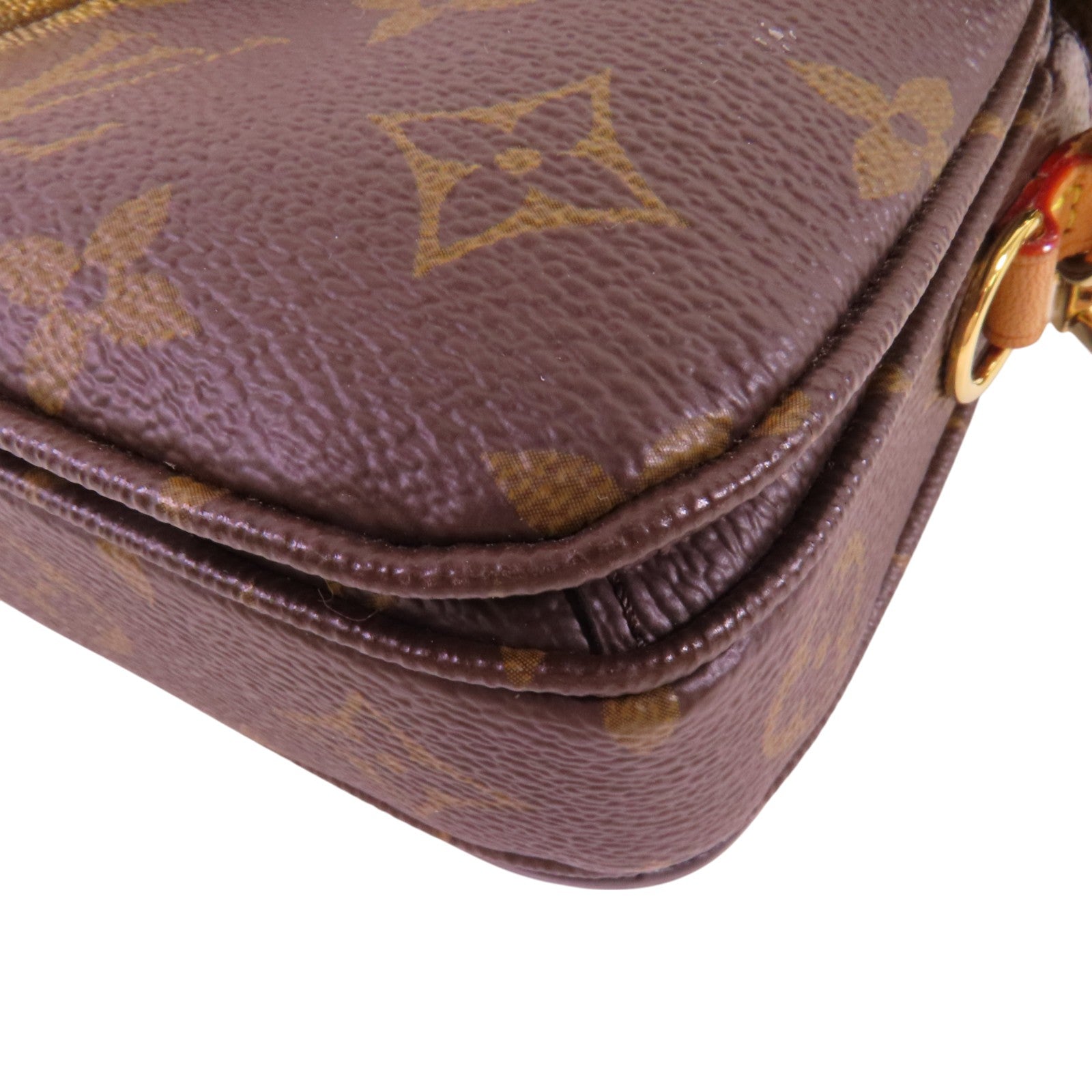 LOUIS VUITTON Monogram Pochette Metis East Wast金扣手挽肩背兩用袋