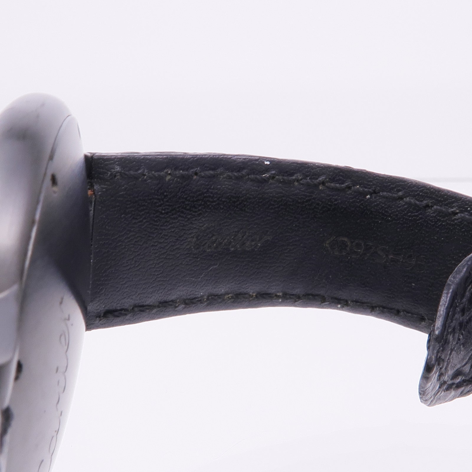 CARTIER Ballon Bleu WSBB0015 Watch WSBB0015 Stainless Steel/Leather Belt Black