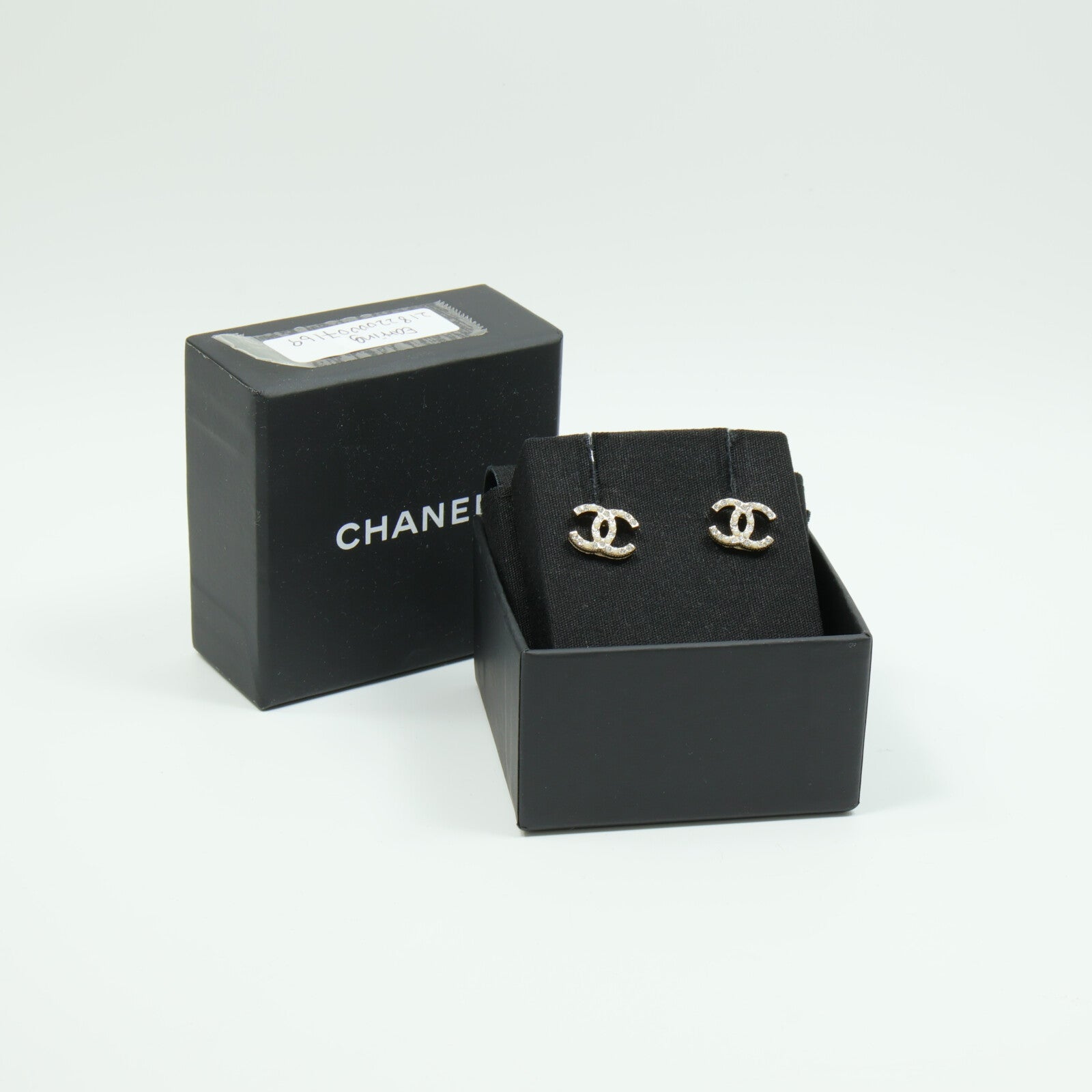 CHANEL 金屬/水鑽Earrings耳環