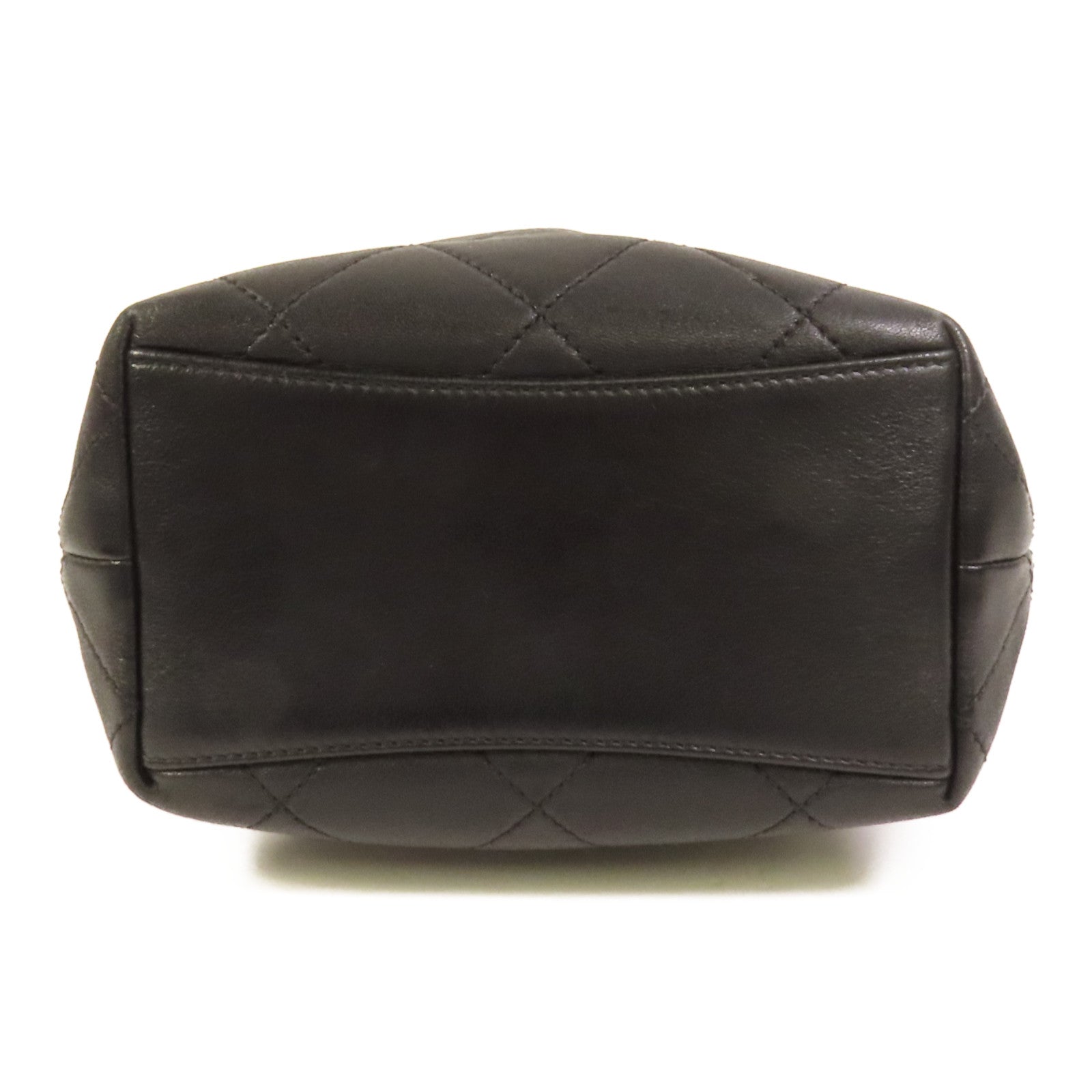 CHANEL 牛皮皮革Chain Shoulder金扣鏈帶肩背袋