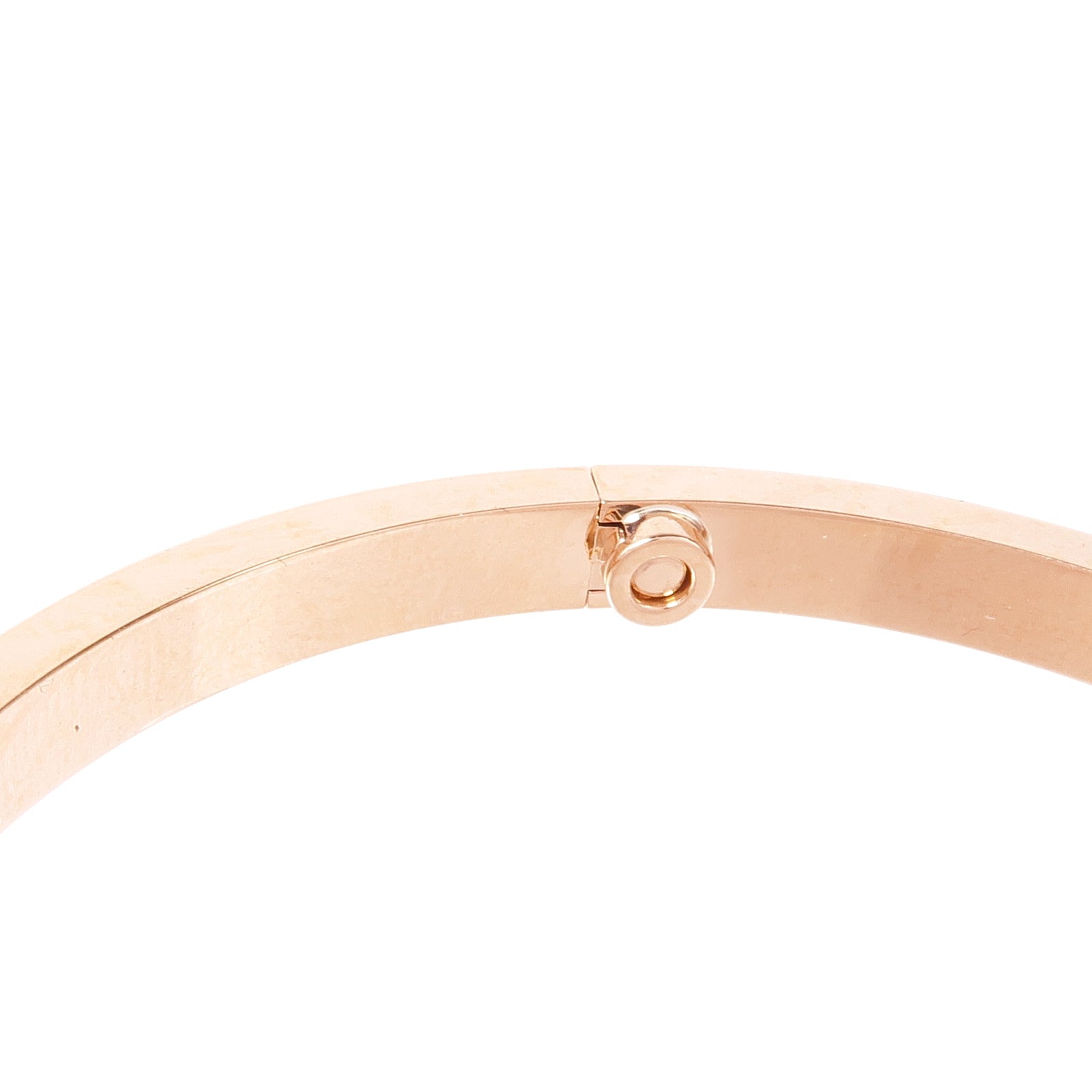 CARTIER 18K玫瑰金Love Bracelet Small Model Full Diamond鑽石手鐲Cartier#17