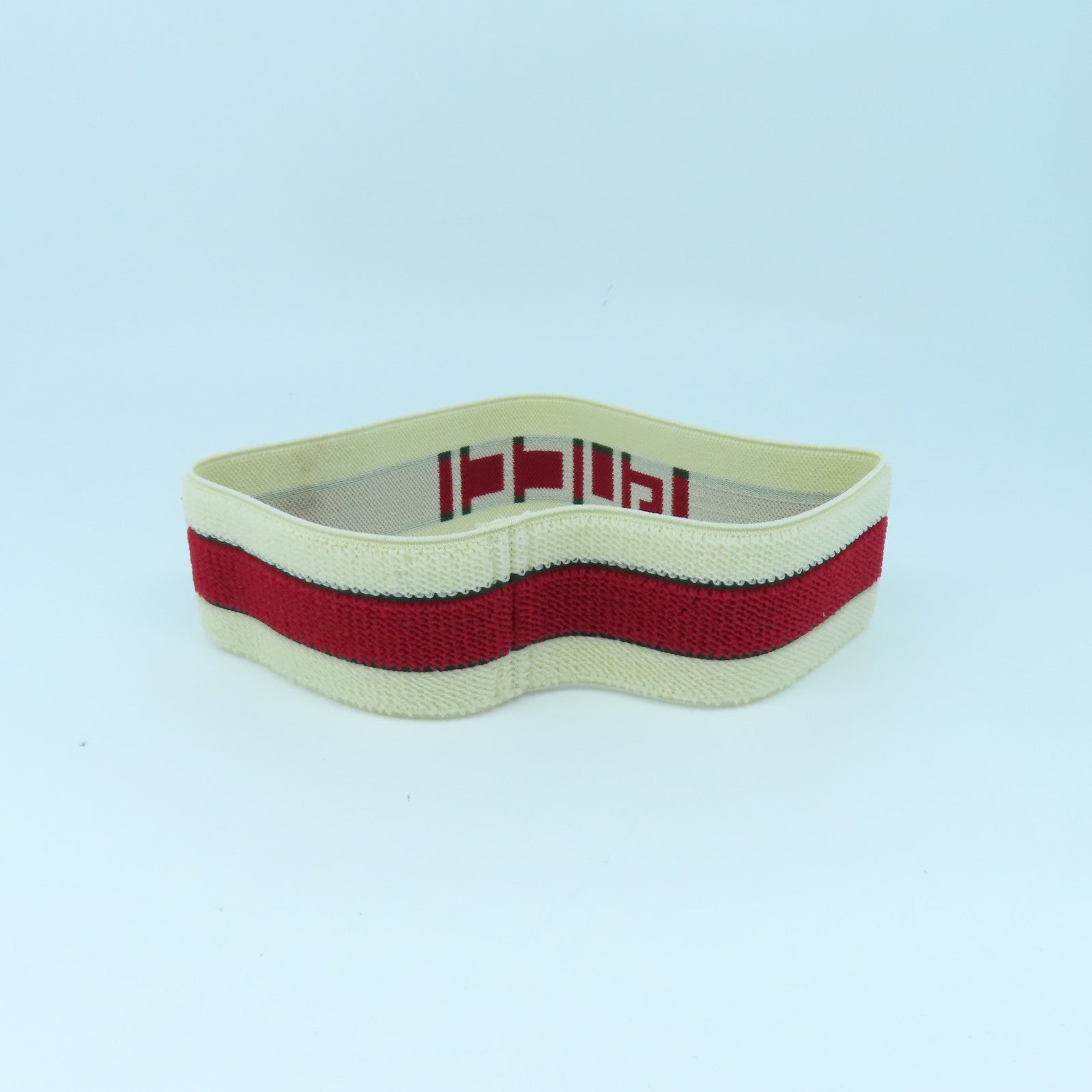 GUCCI 【激減優惠】鬆緊帶/聚酯纖維Head band髮帶米色/紅色