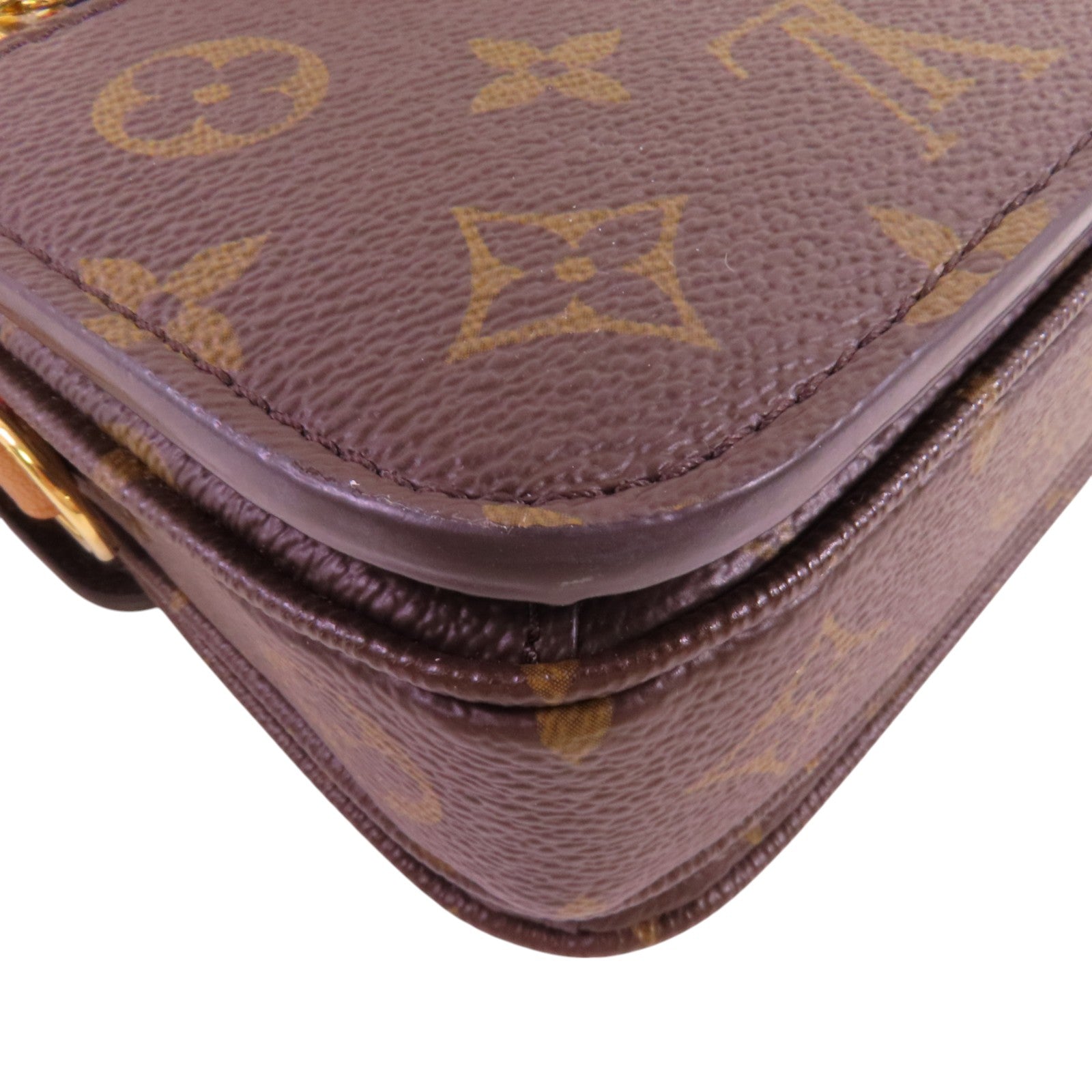 LOUIS VUITTON Monogram Pochette Metis East Wast金扣手挽肩背兩用袋