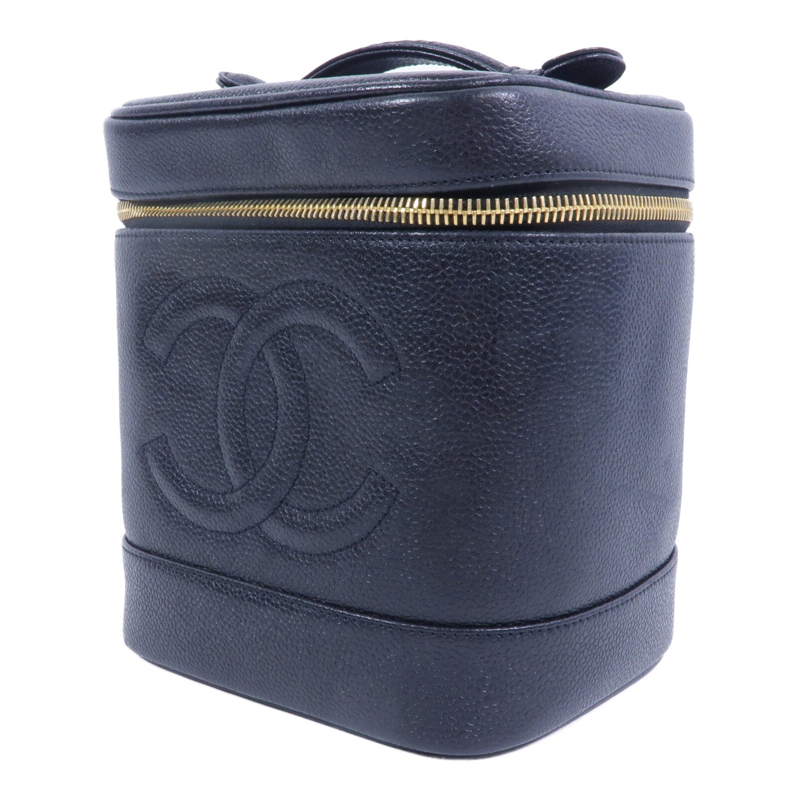 CHANEL 牛皮皮革Vintage Vanity Case手挽袋