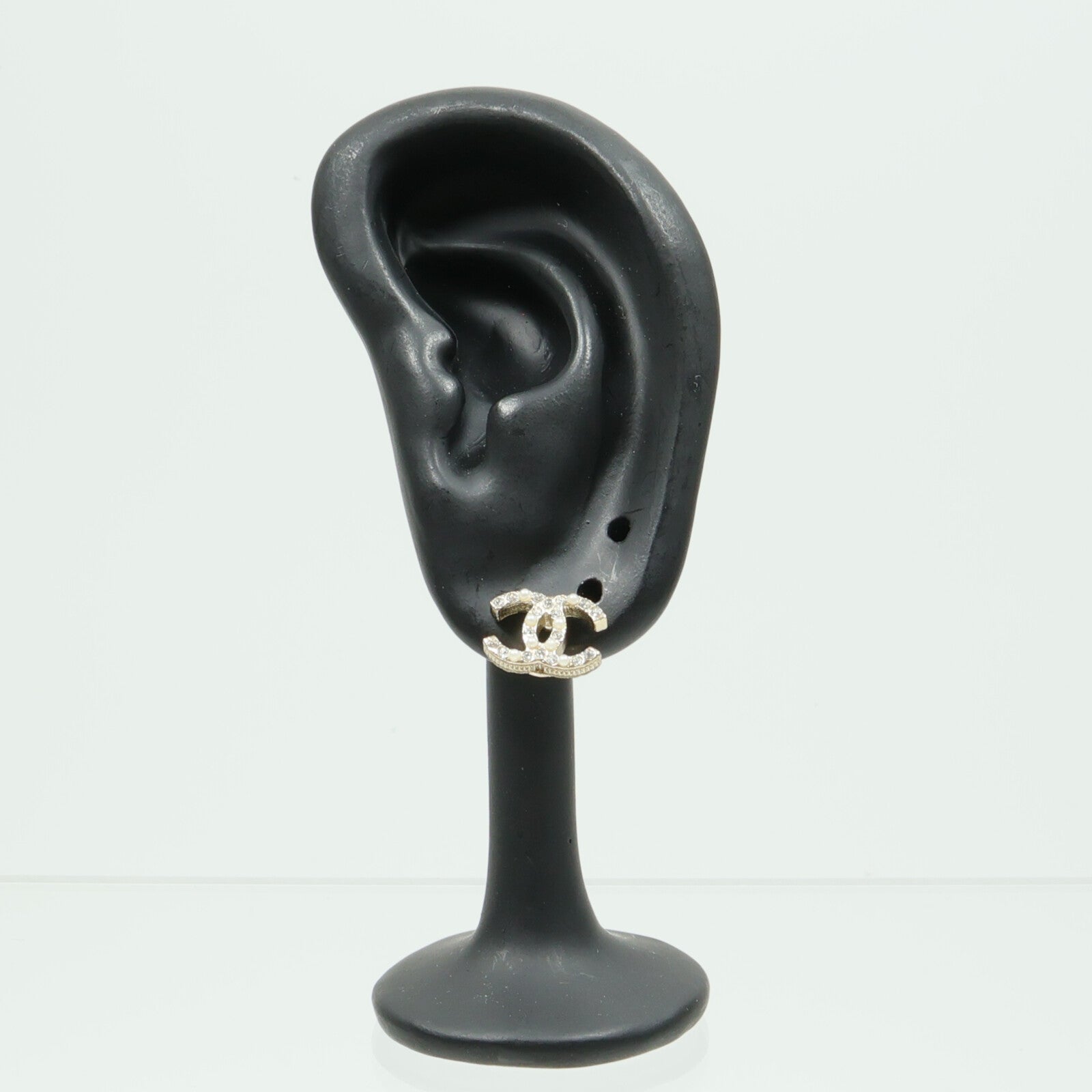 CHANEL 金屬/水鑽Earrings耳環