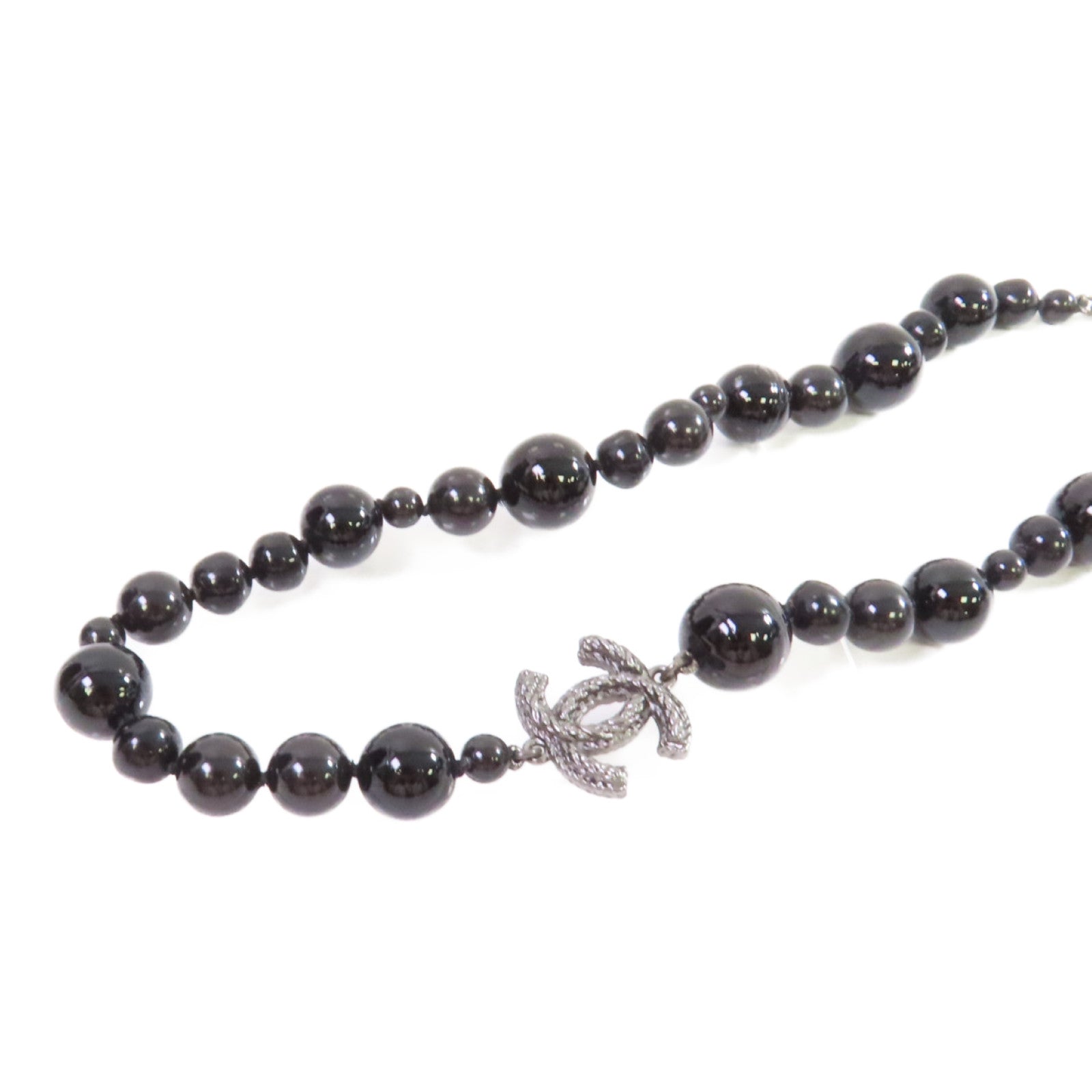 CHANEL 仿珍珠/金屬CC Necklace項鏈