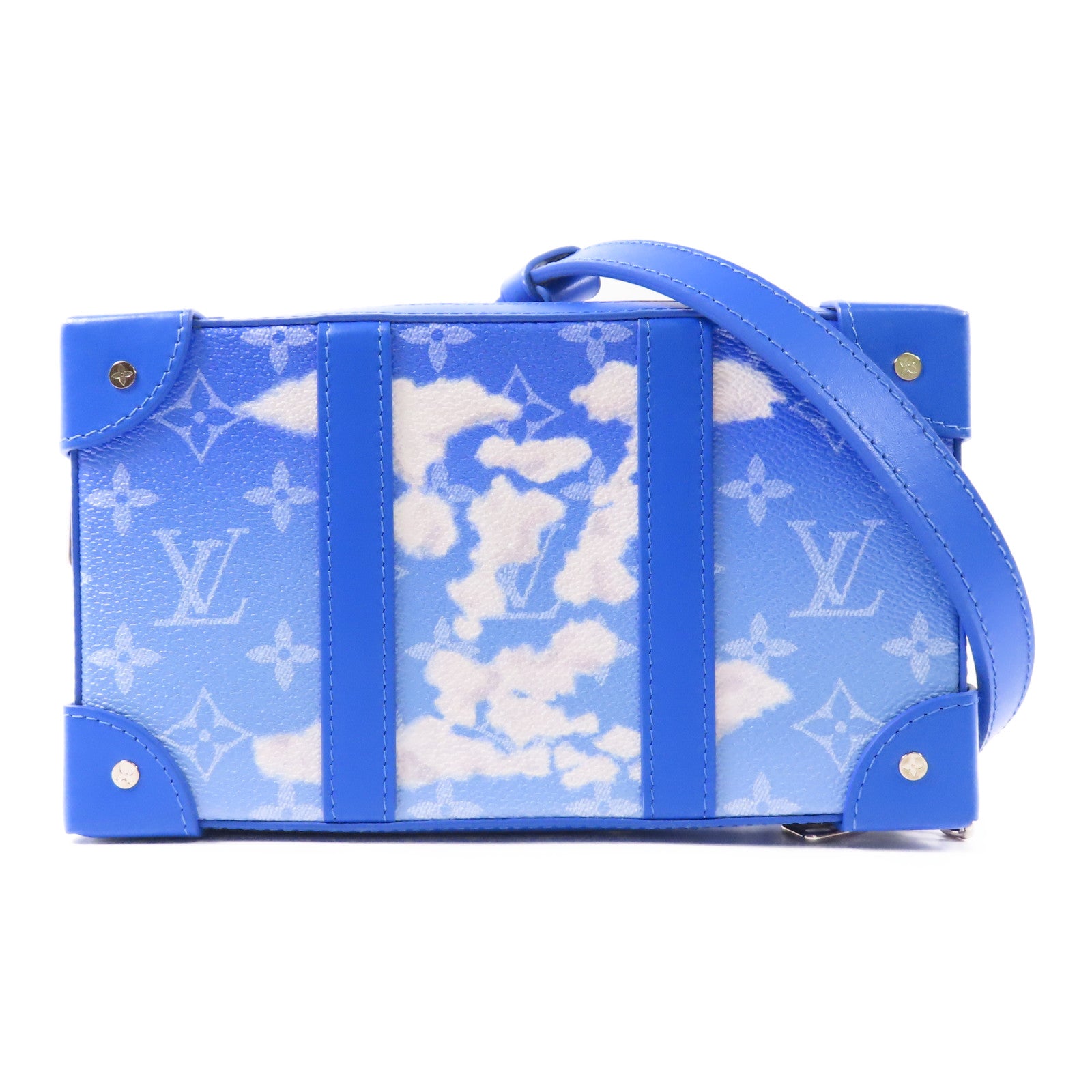 LOUIS VUITTON 【激減優惠】Monogram Clouds Soft Trunk Wallet銀扣肩背袋