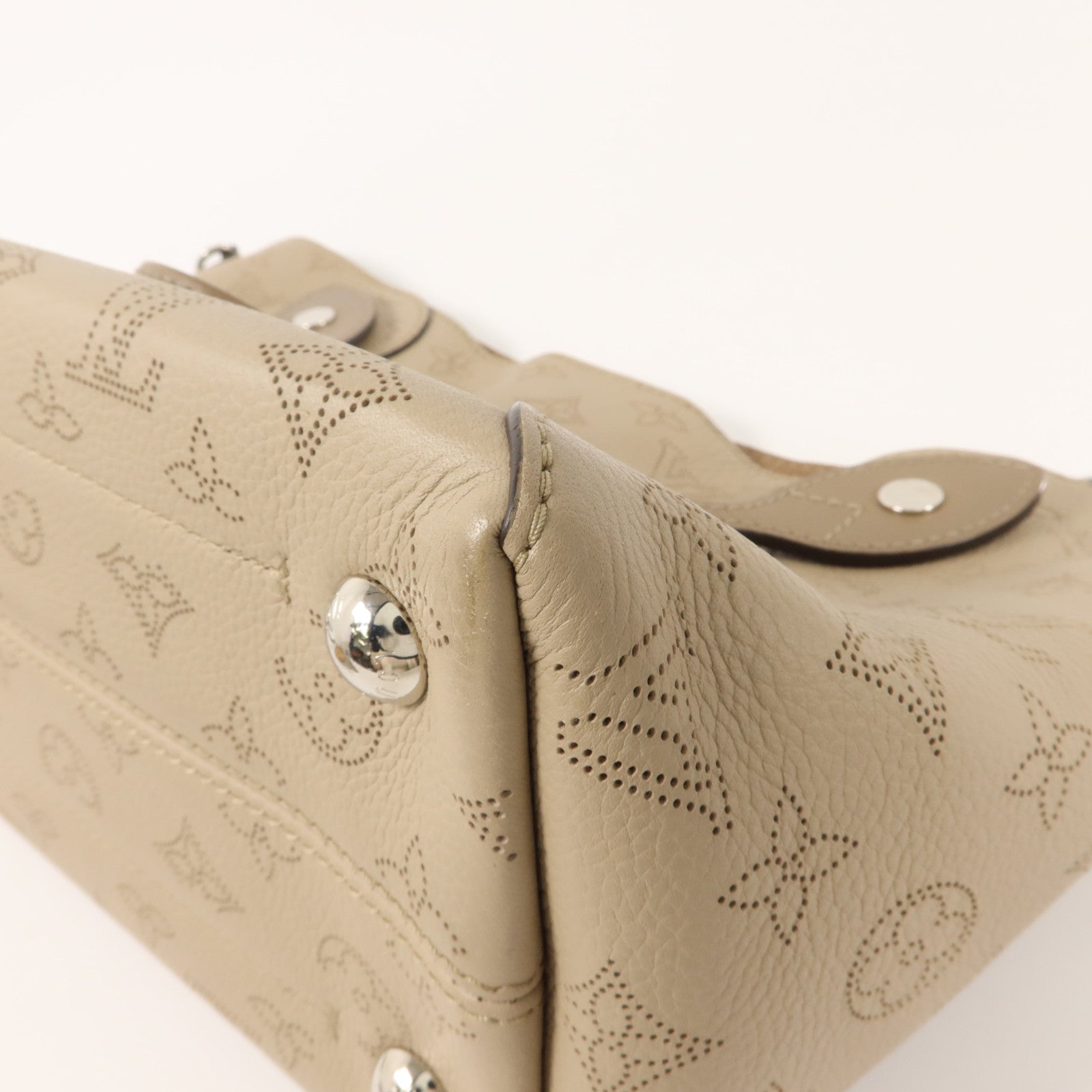 LOUIS VUITTON Mahina Hina PM銀扣手挽肩背兩用袋
