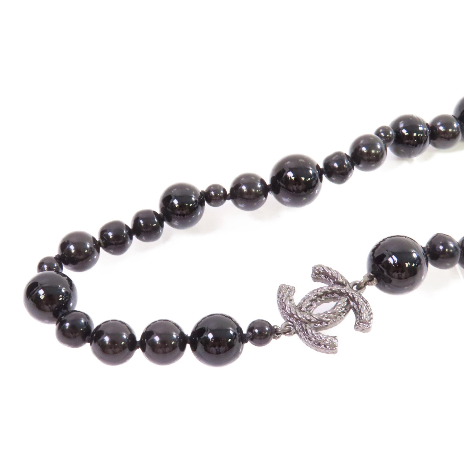 CHANEL 仿珍珠/金屬CC Necklace項鏈
