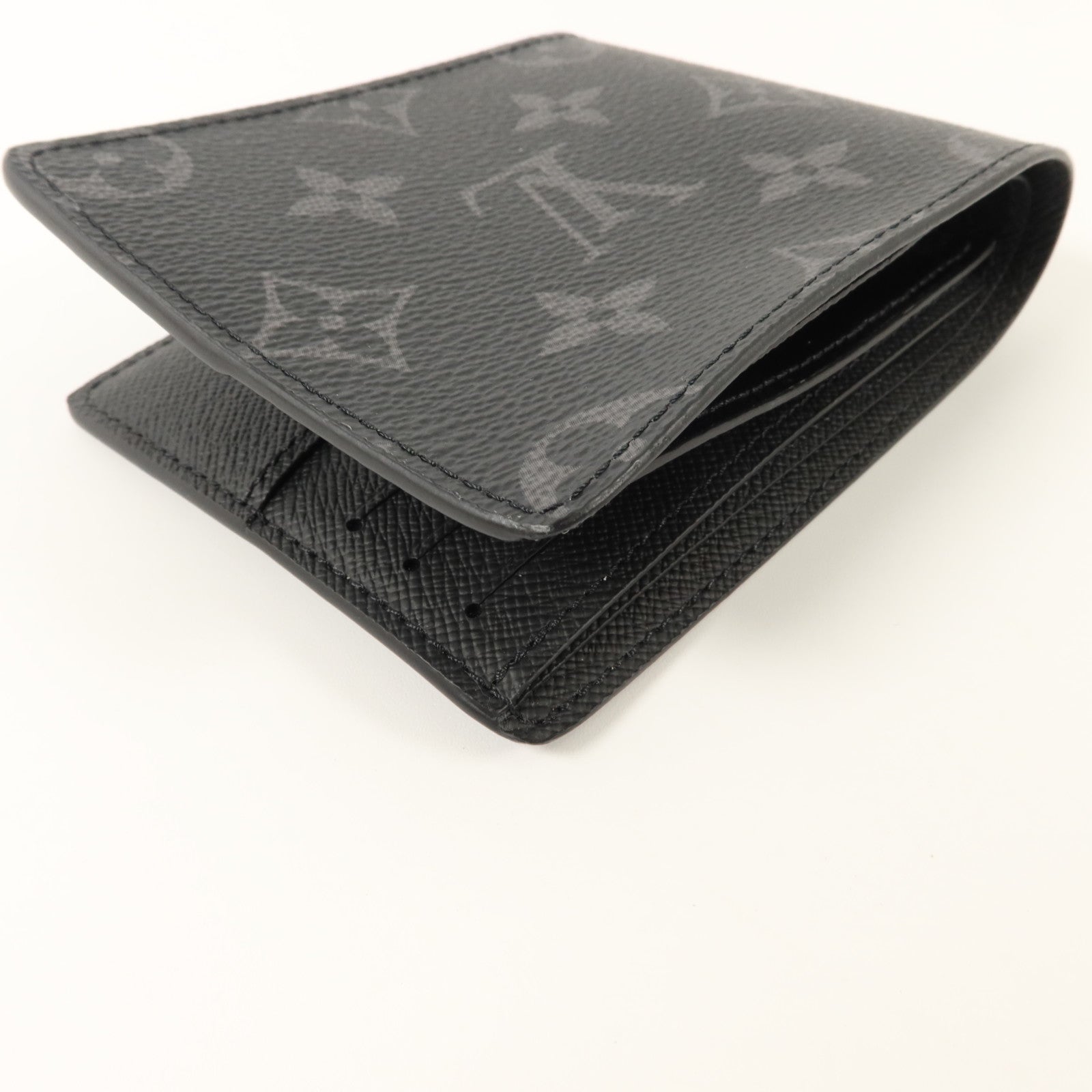 LOUIS VUITTON Monogram Eclipse Slender Wallet錢包