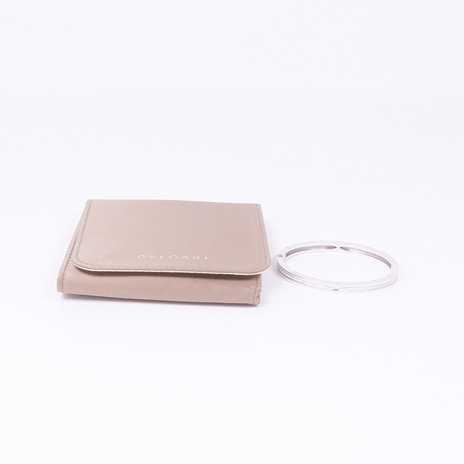 BVLGARI 18K白金B.zero1鑽石手鐲