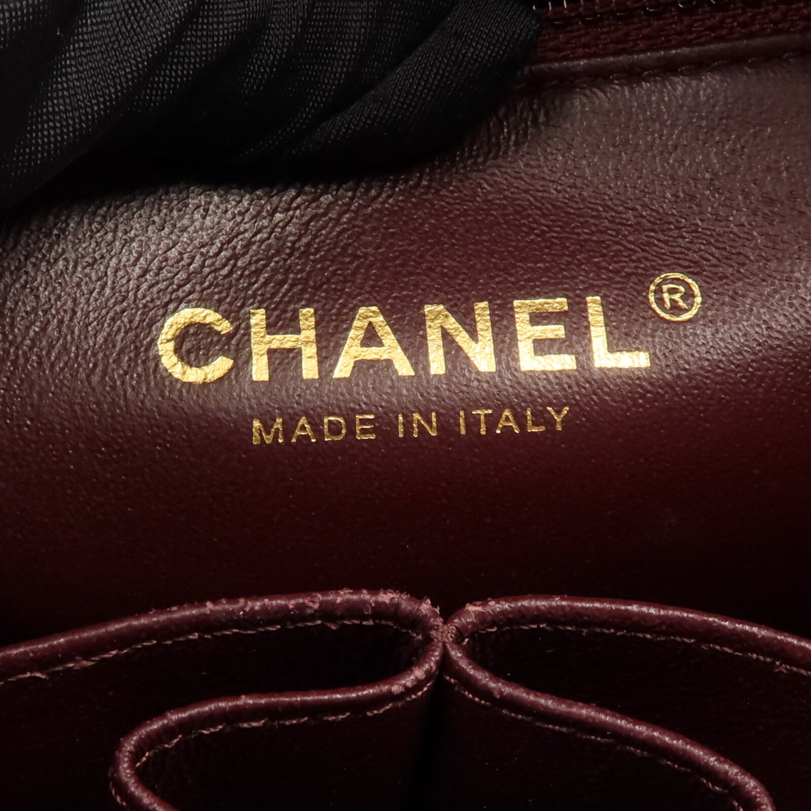 CHANEL 牛皮皮革Camera Bag金扣鏈帶肩背袋