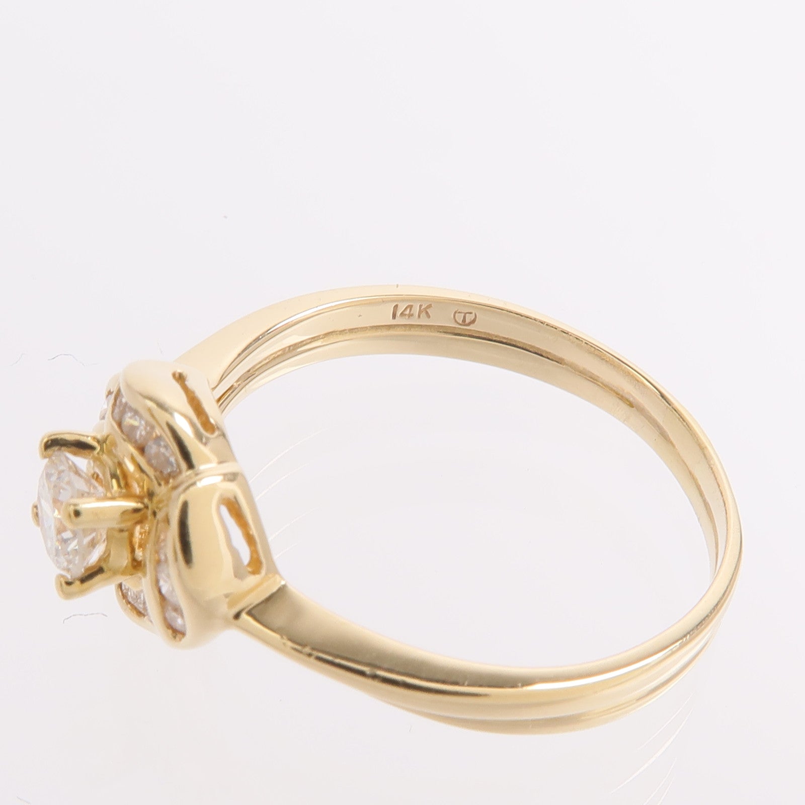 JEWELRY 14K黃金Diamond Ring鑽石戒指
