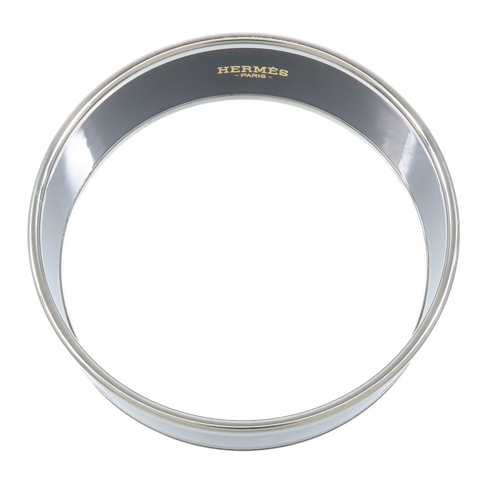 HERMES 琺瑯/金屬Caleche Bangle GM手鐲
