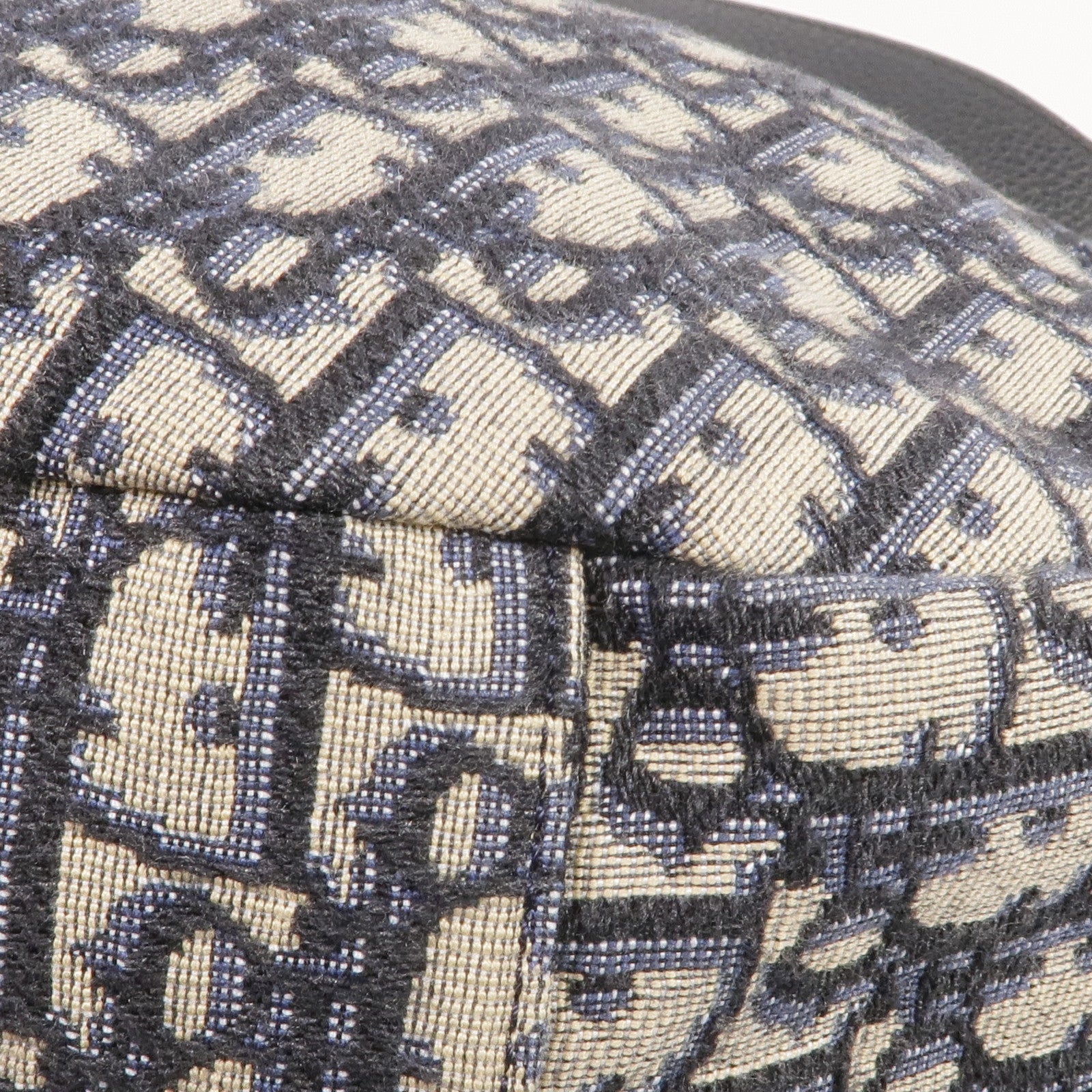 Dior 帆布Soft Saddle Bag銀扣手挽肩背兩用袋