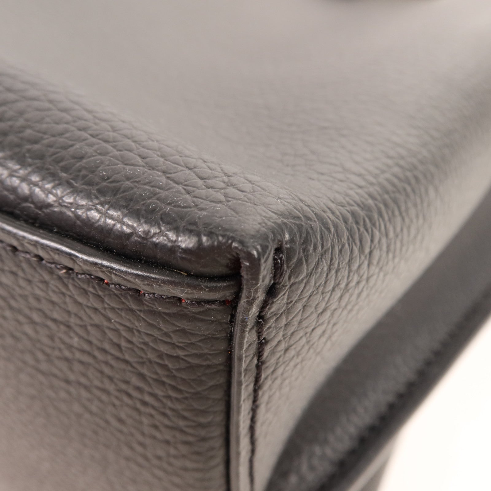 COACH 牛皮皮革Tote Bag金扣肩背袋