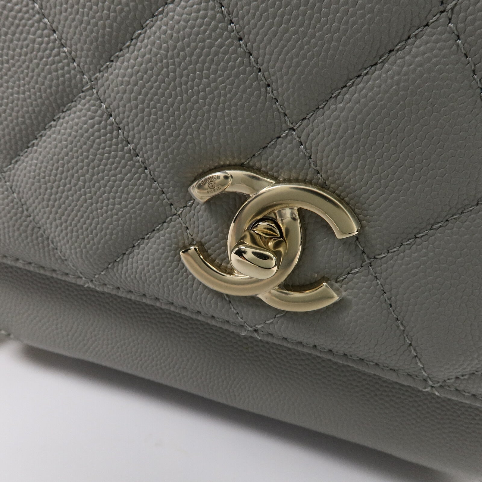 CHANEL 牛皮皮革Business Affinity Small手挽肩背兩用袋