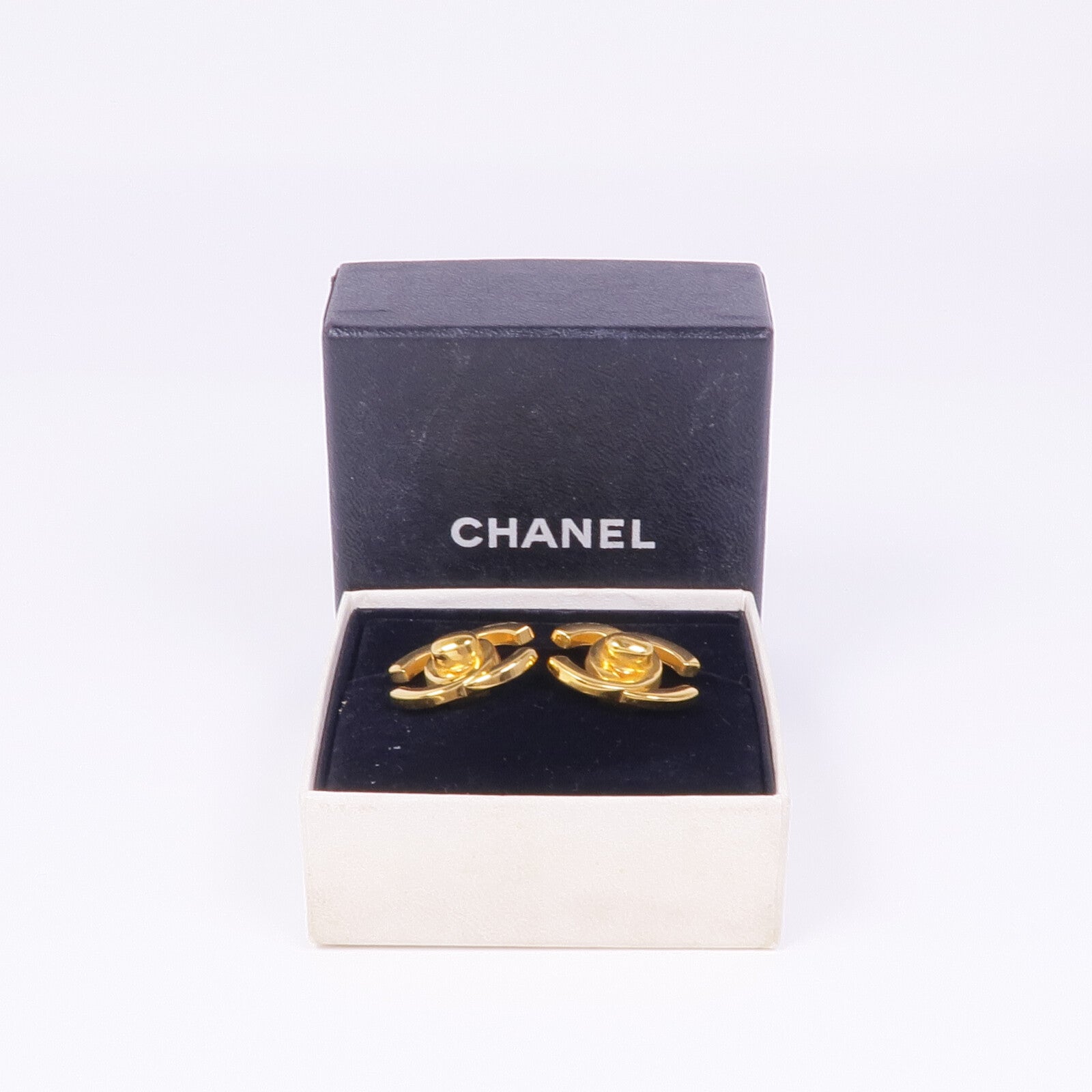 CHANEL 金屬Vintage Earrings耳環