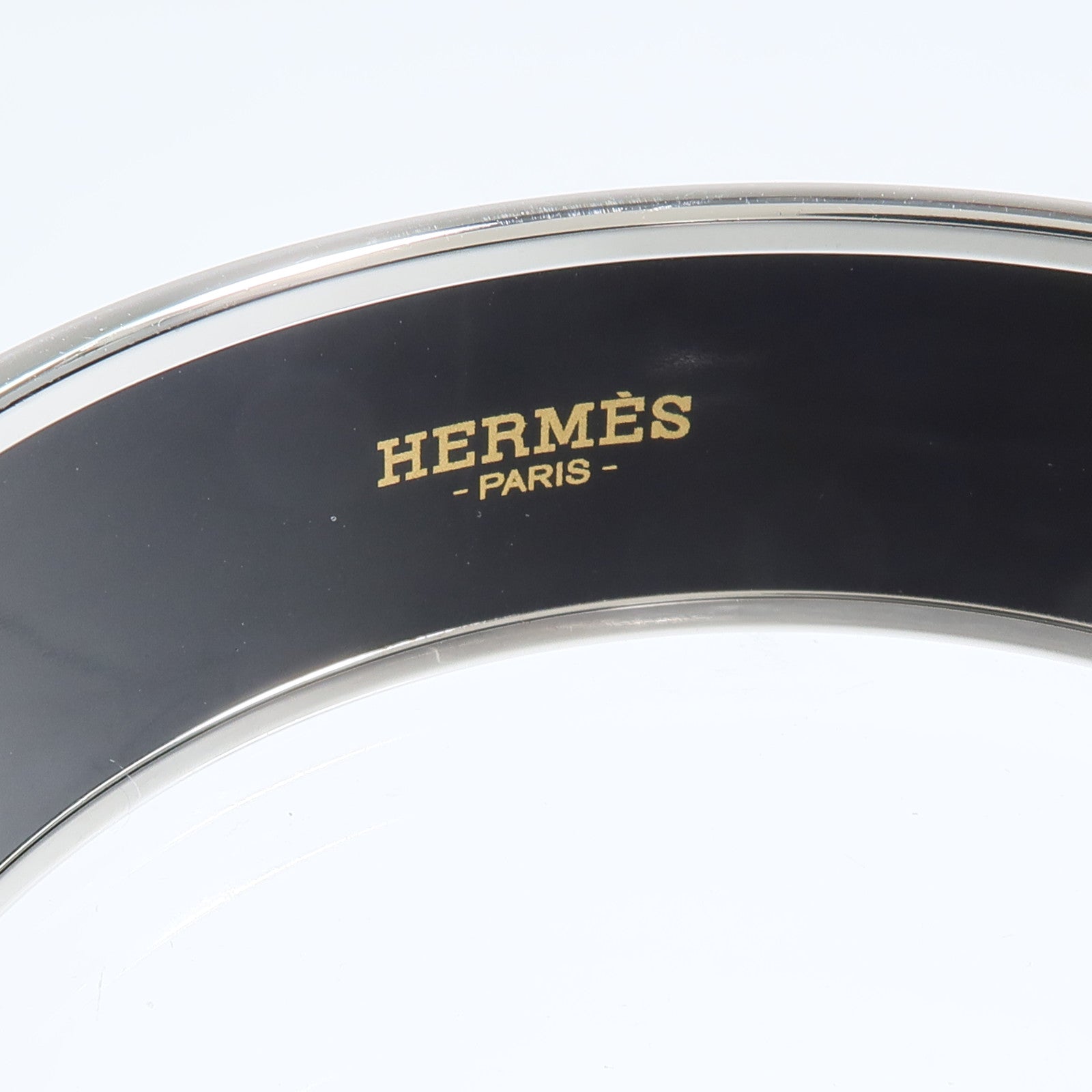 HERMES 琺瑯/金屬Caleche Bangle GM手鐲