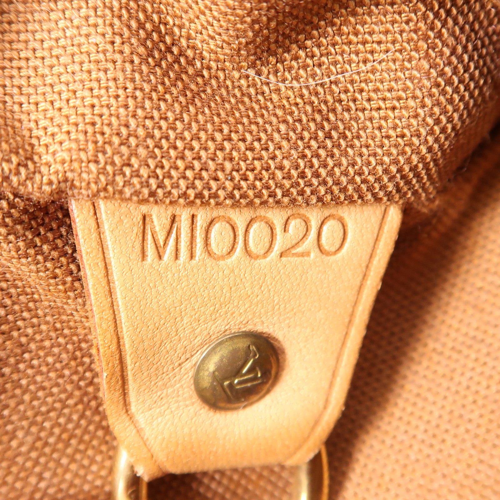 LOUIS VUITTON Monogram Montsouris GM金扣背包