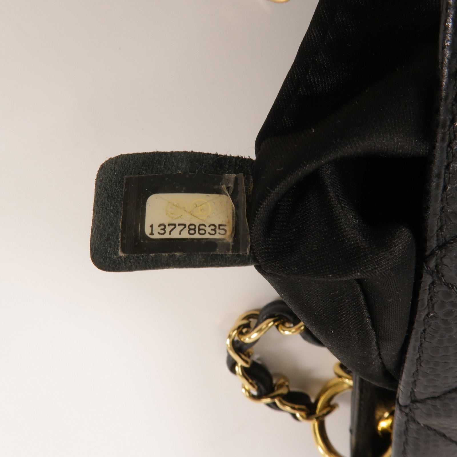 CHANEL 牛皮皮革GST Grand Shopping Tote Bag鏈帶肩背袋