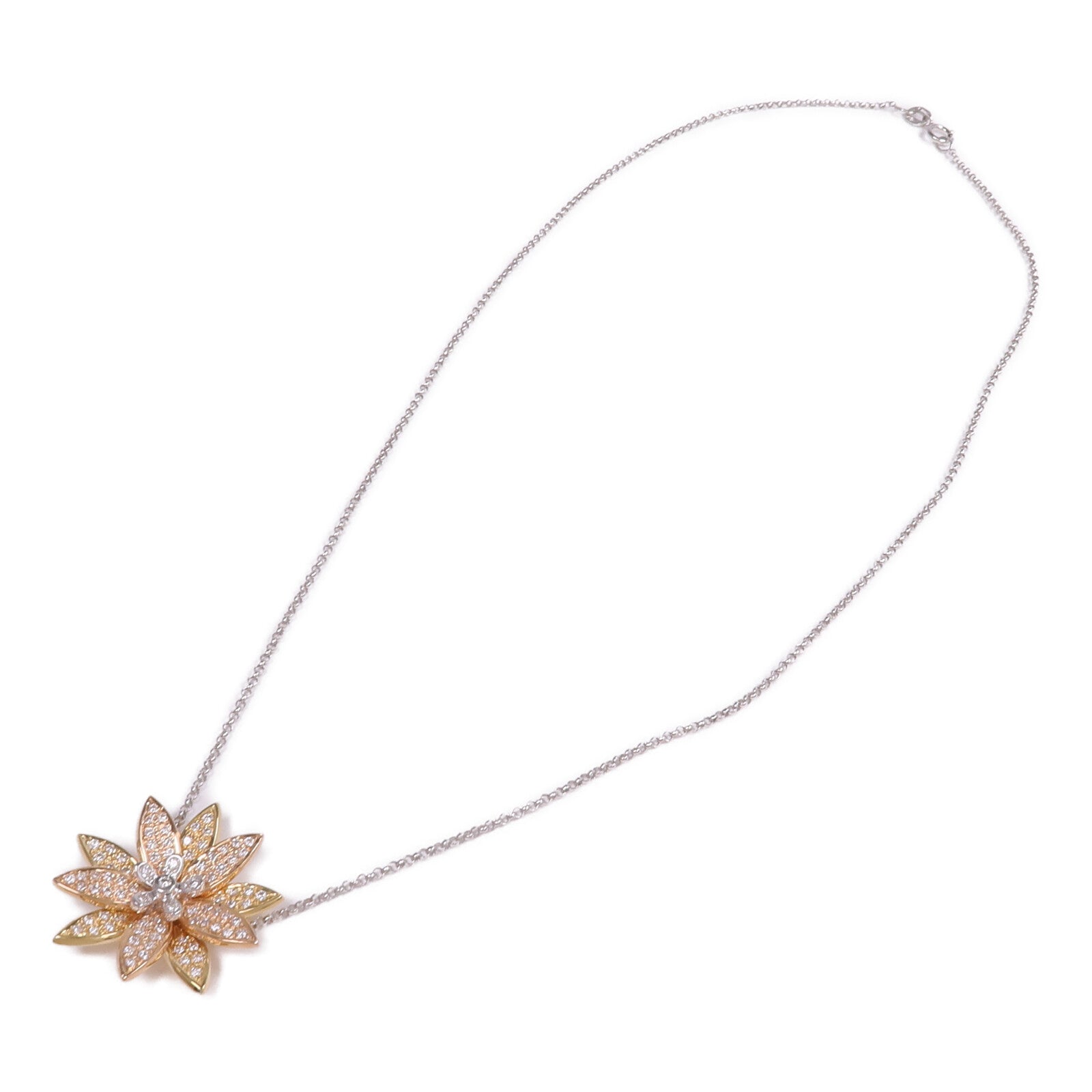 JEWELRY 18K黃金/白金/玫瑰金Diamond Necklace鑽石項鍊