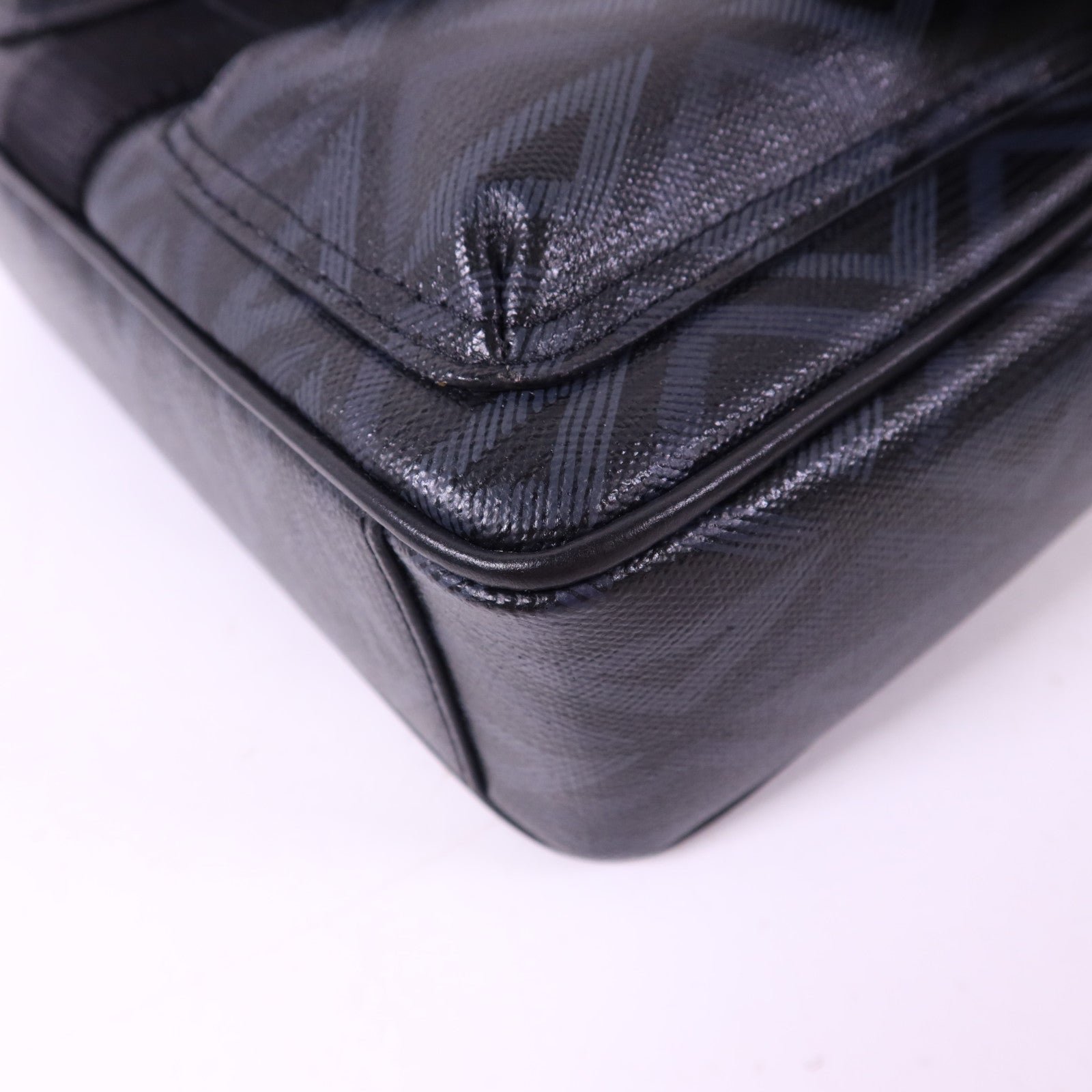 Dior 塗層帆布Hit The Road Shoulder Bag銀扣肩背袋
