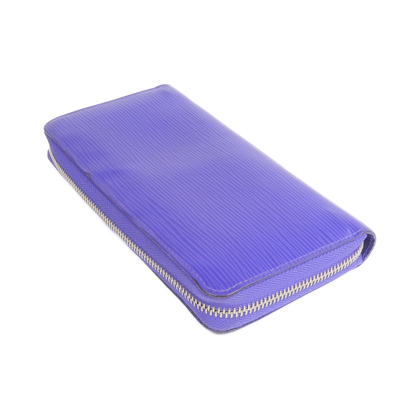 LOUIS VUITTON Epi Zippy Wallet銀扣長錢包