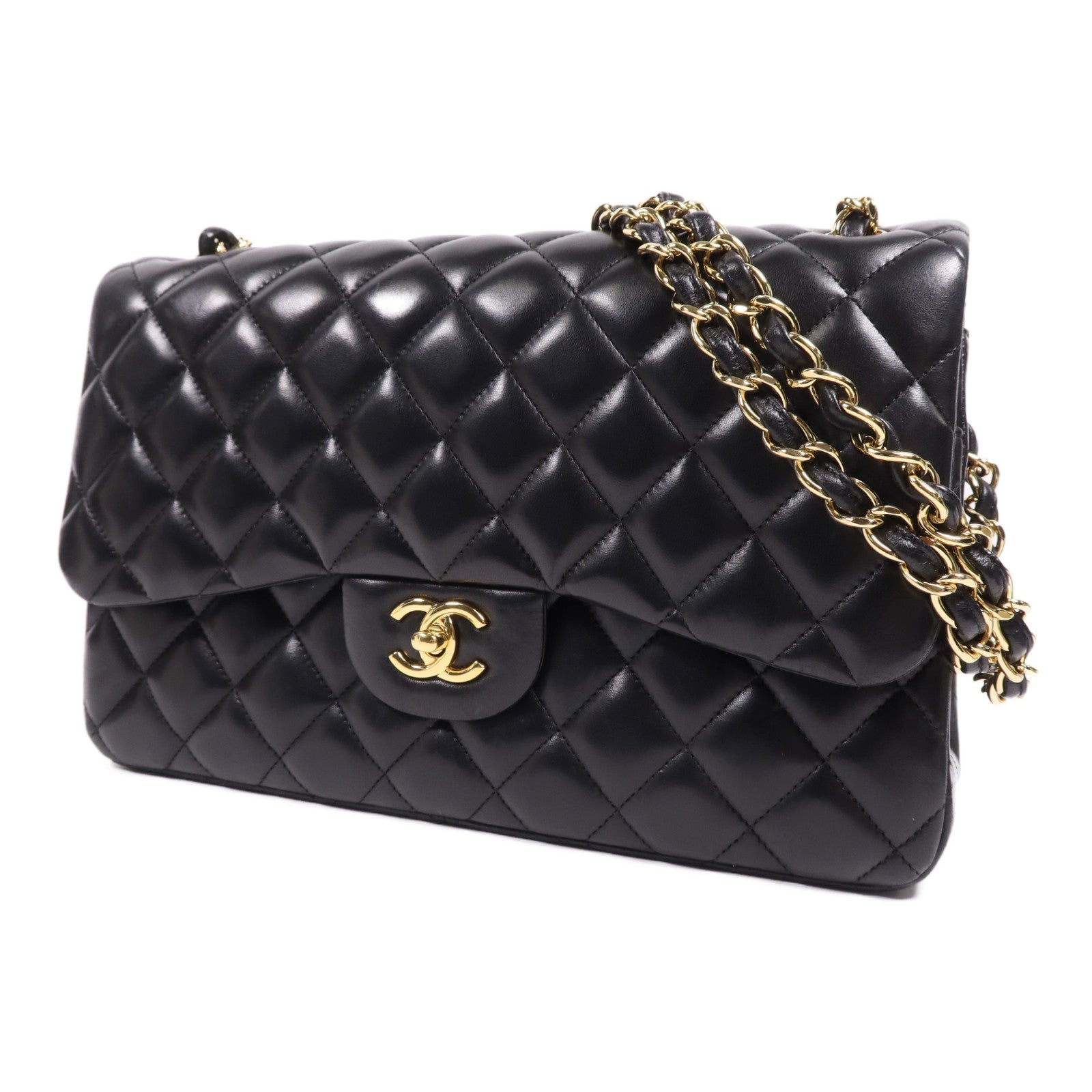 CHANEL Large Classic鏈帶肩背袋