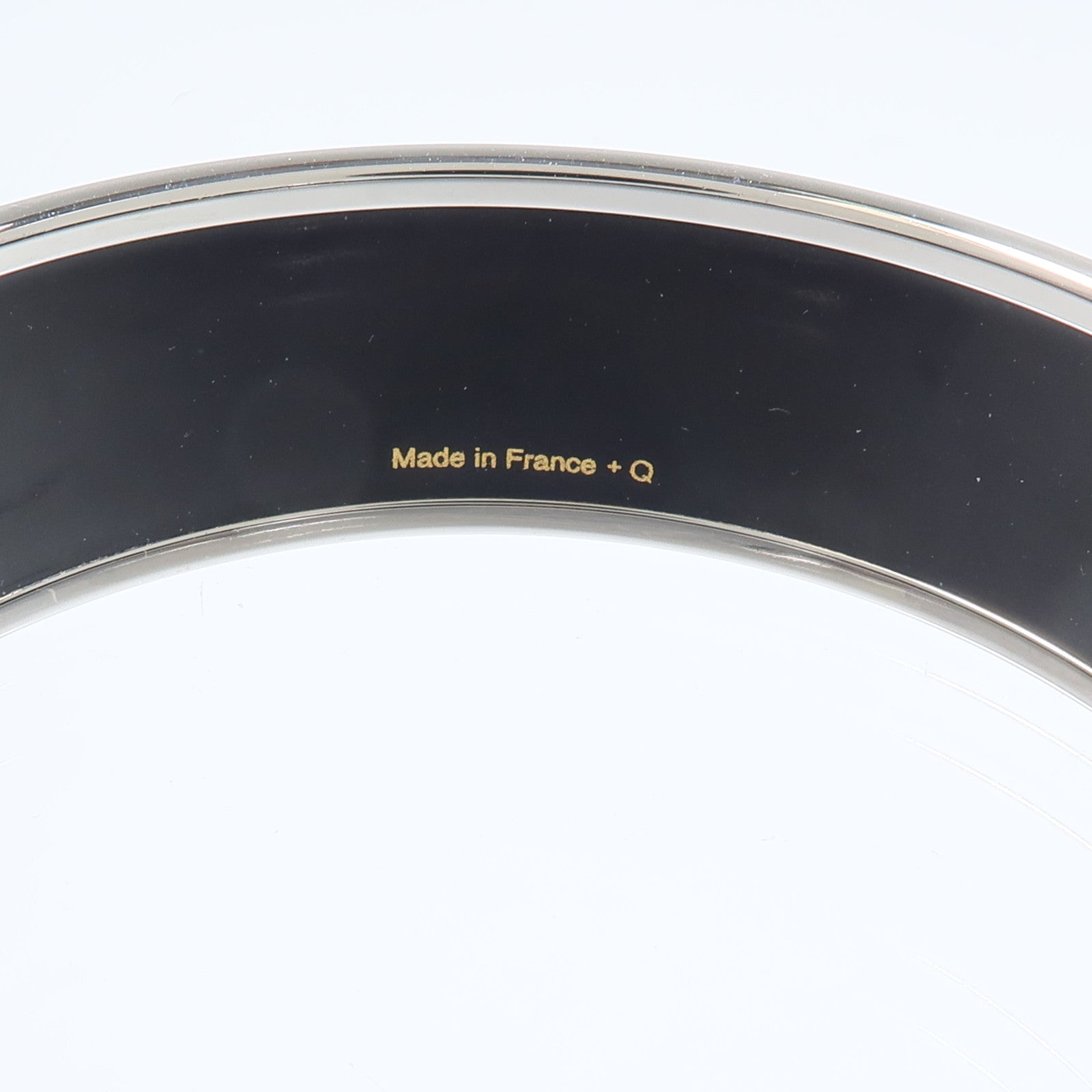 HERMES 琺瑯/金屬Caleche Bangle GM手鐲