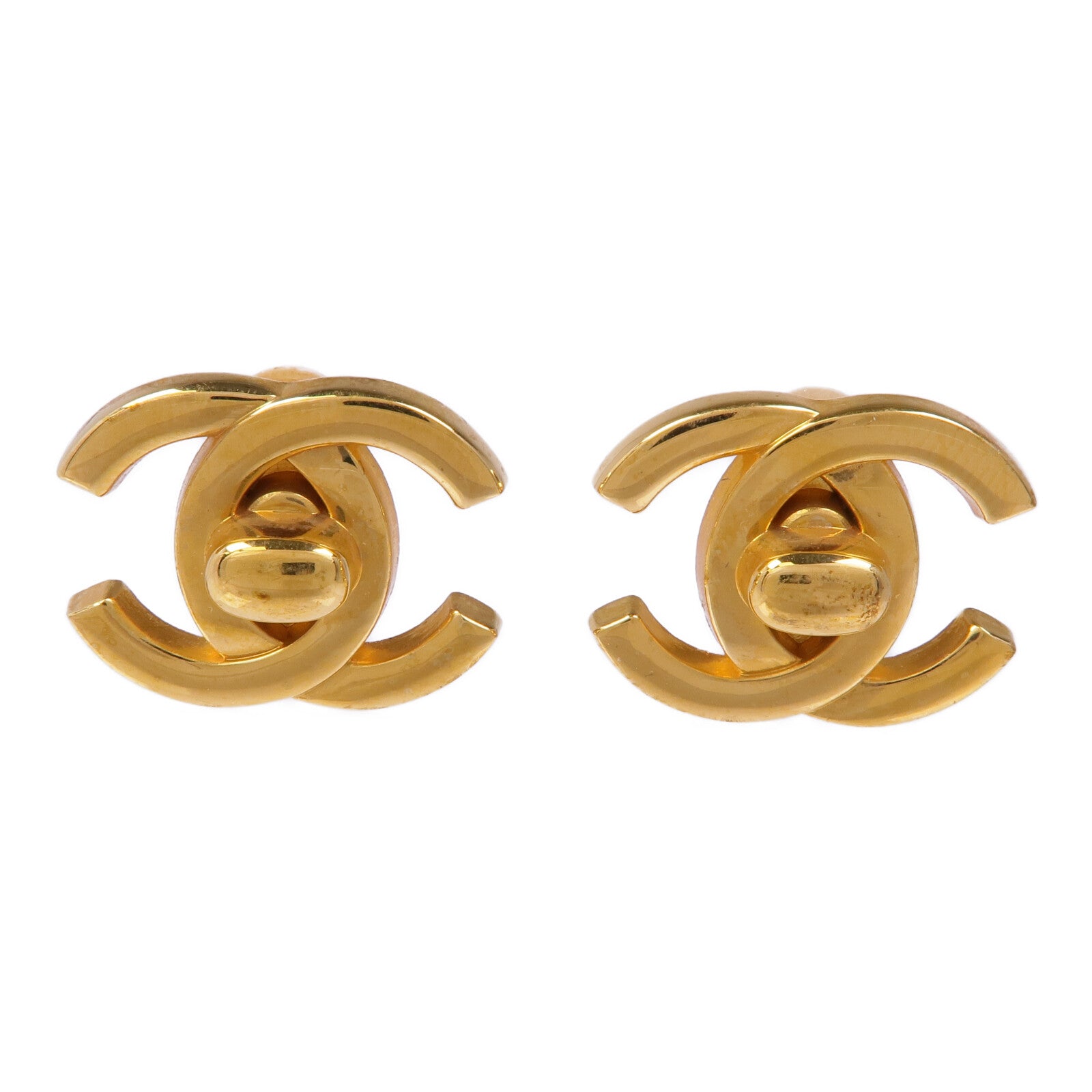 CHANEL 金屬Vintage Earrings耳環