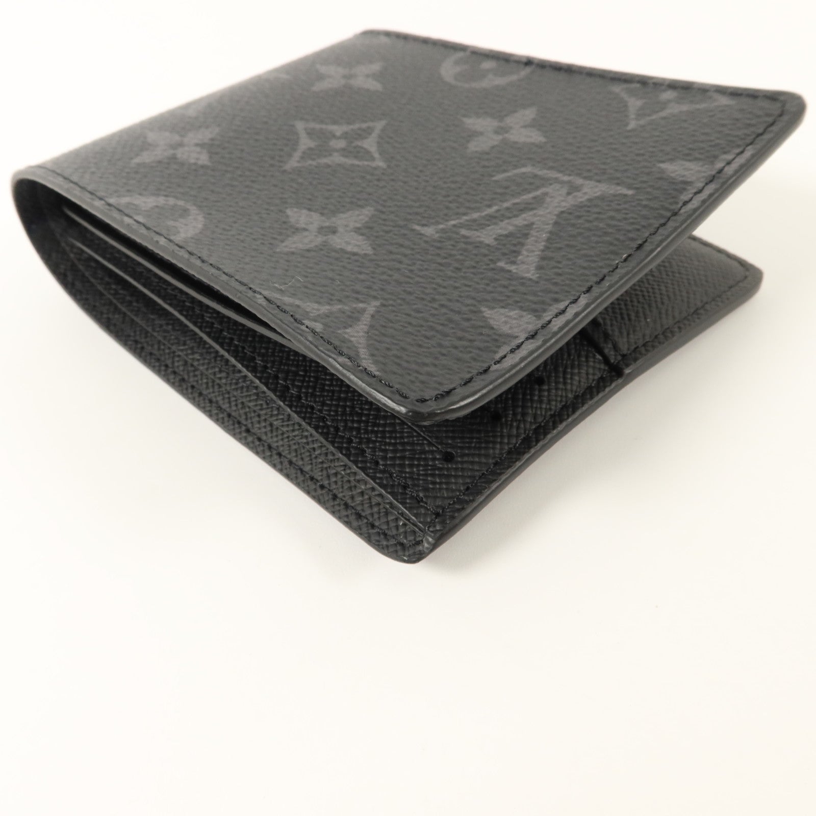 LOUIS VUITTON Monogram Eclipse Slender Wallet錢包