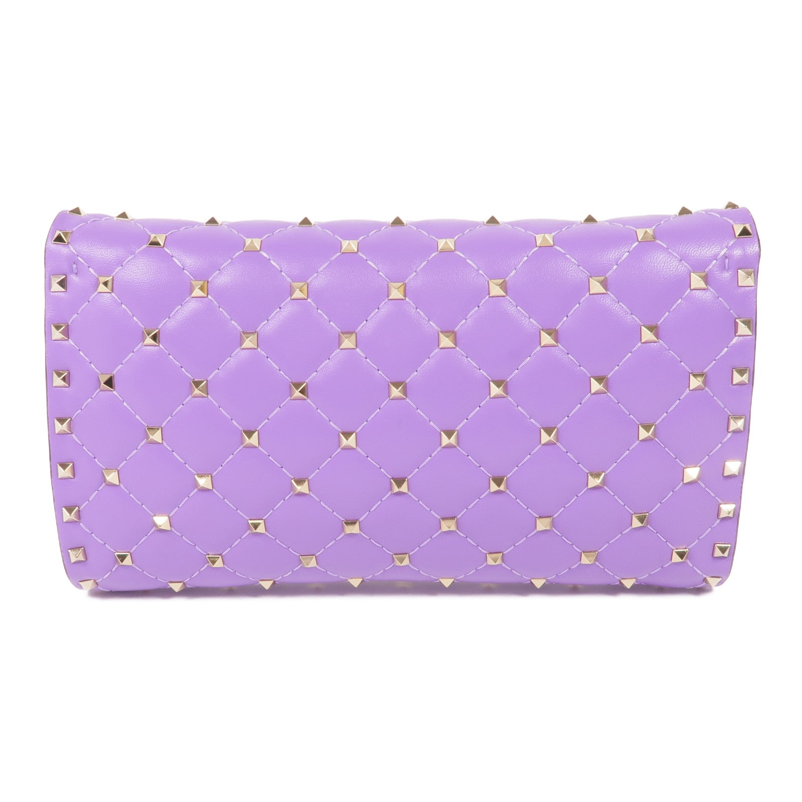 Valentino 羊皮皮革Rockstud Shoulder Bag金扣鏈帶肩背袋