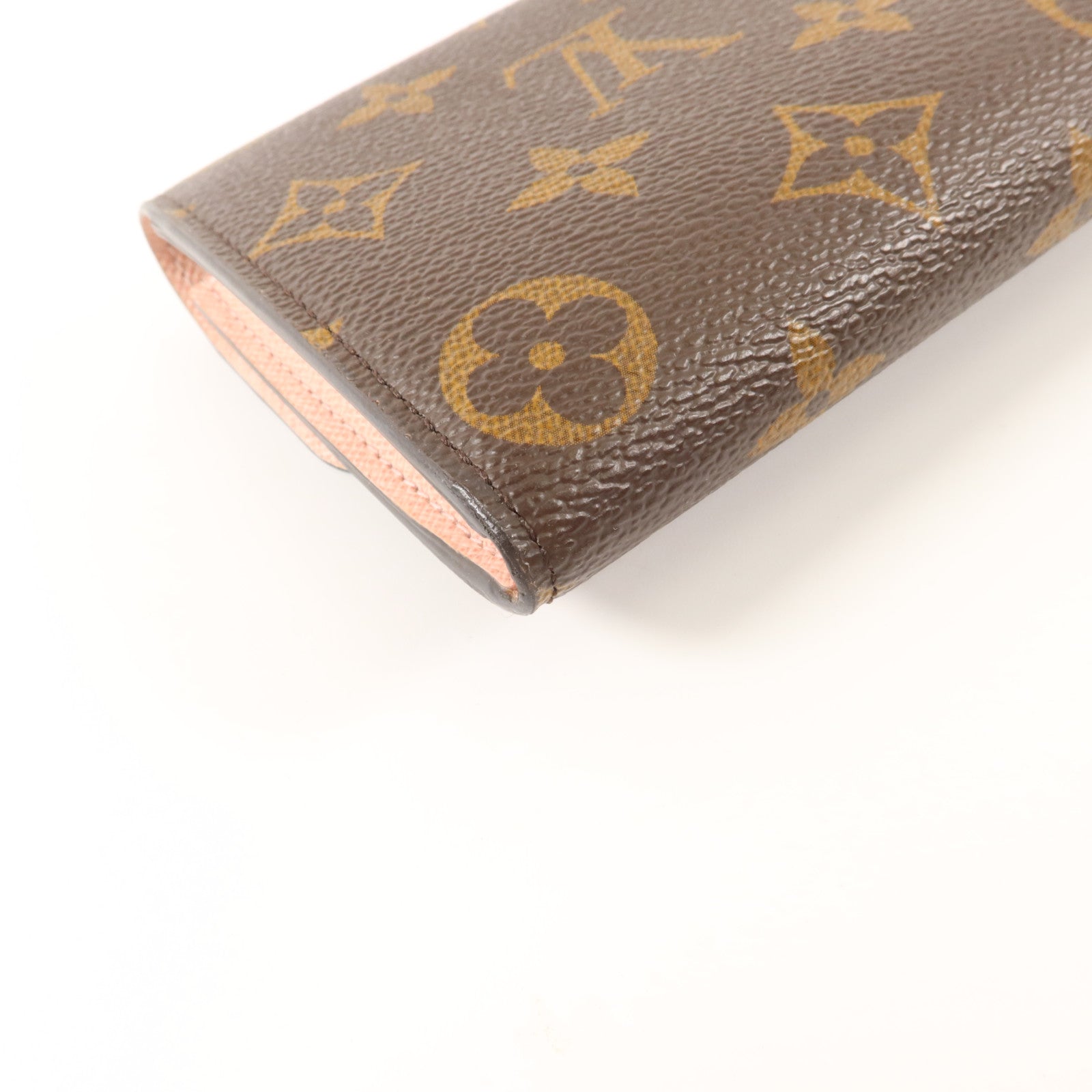 LOUIS VUITTON Monogram Emilie金扣長錢包