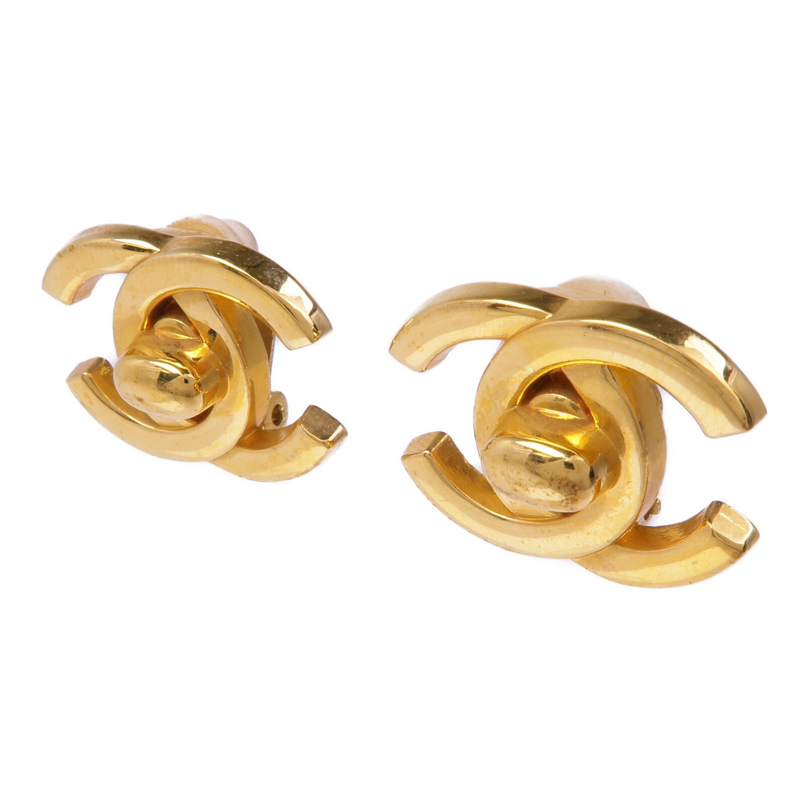 CHANEL 金屬Vintage Earrings耳環